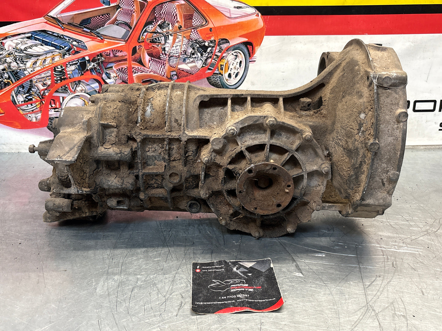 Porsche 914 transmission, used, for spares or repair unknown condition HA0023845