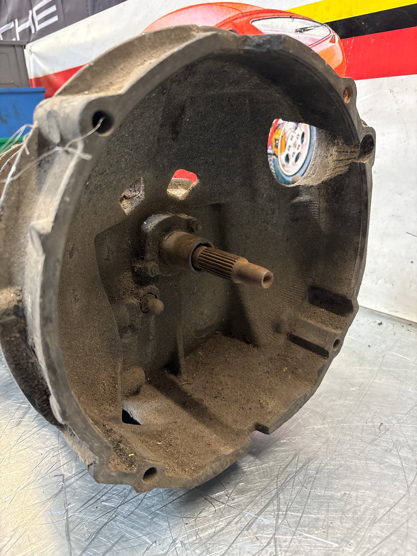Porsche 914 transmission, used, for spares or repair unknown condition HA0010695
