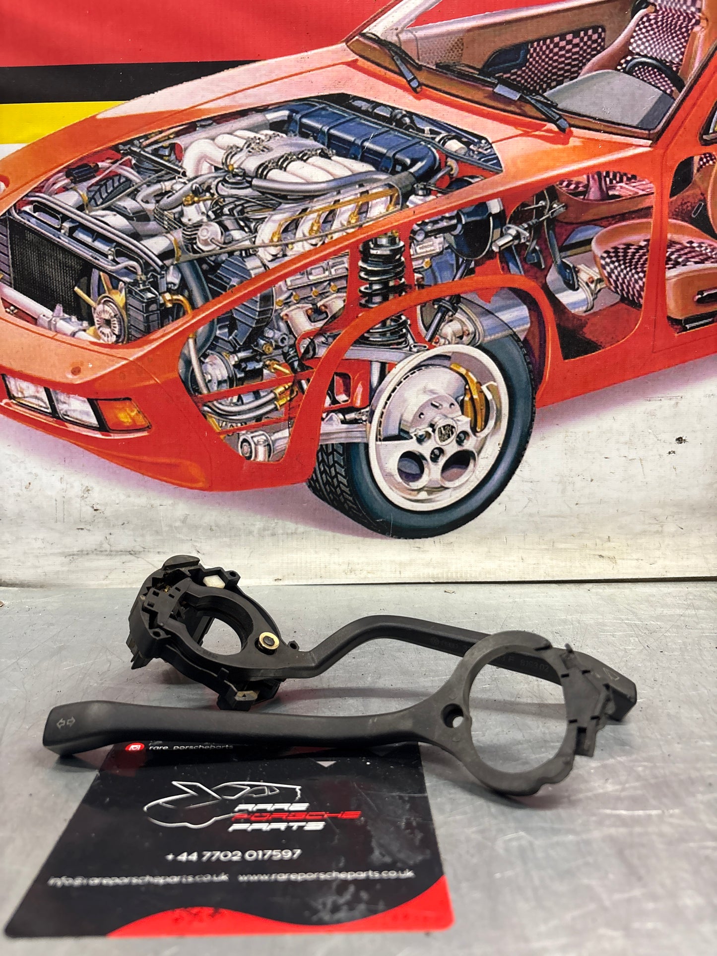 VW Golf II / Porsche 924/944 Indicator / Wiper Stalks, used 321953503F / 477953901