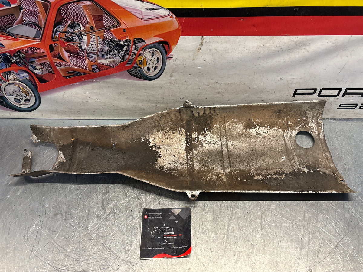 Porsche 928 heat protection plate, 92850449101, used