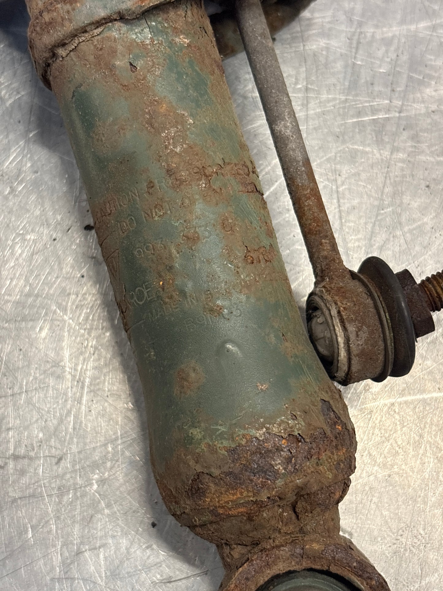 Porsche 911 993 rear shock absorber, used 99333305134