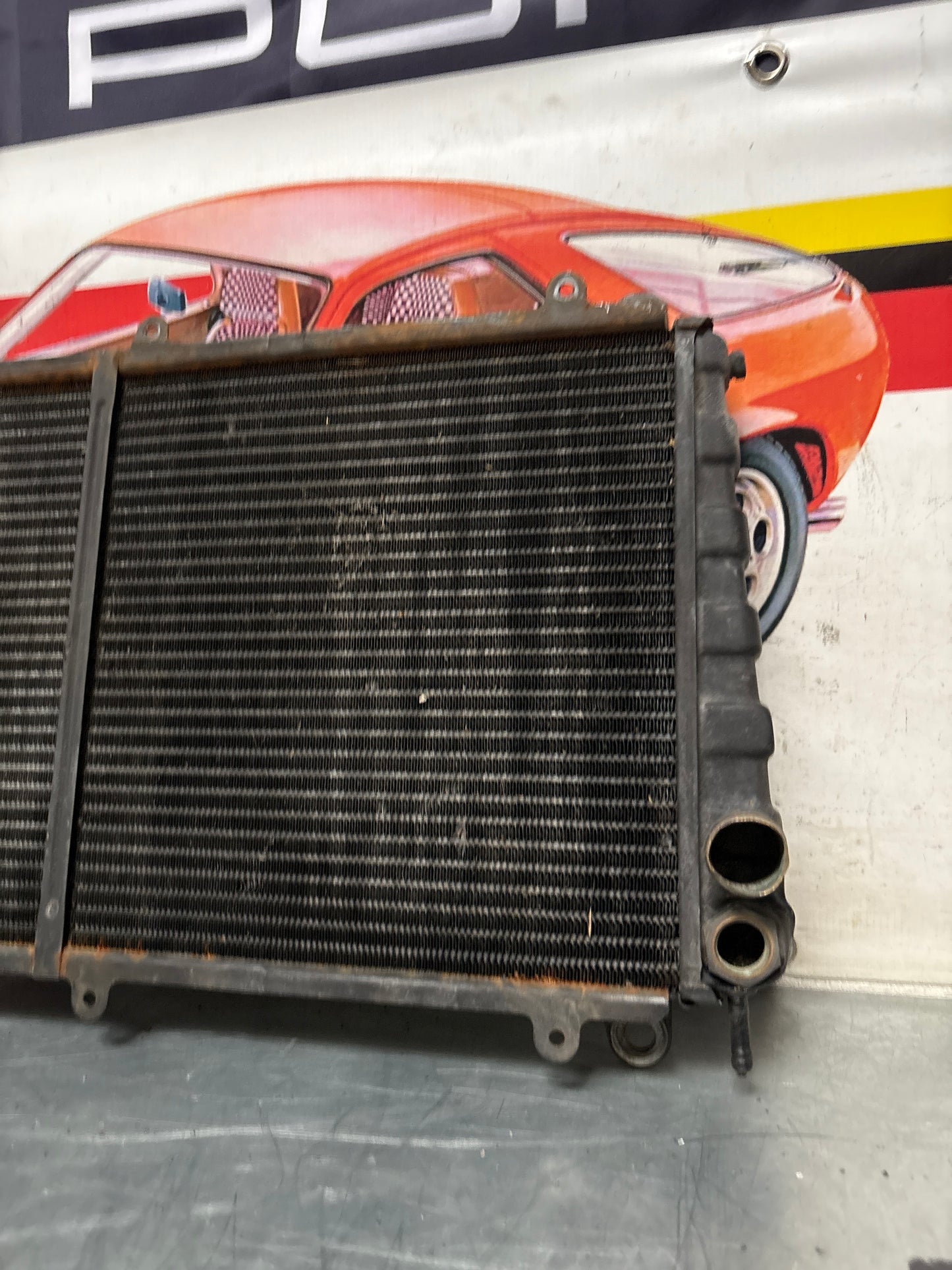 Porsche 924 radiator used 477121251A pressure tested