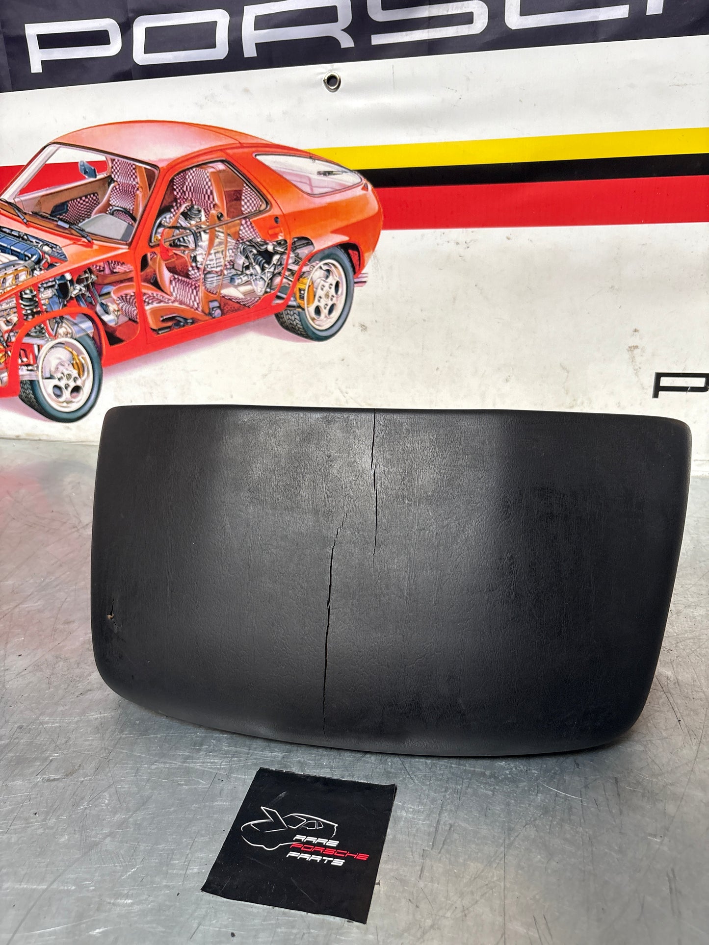 Porsche 928 black dashboard trim, used