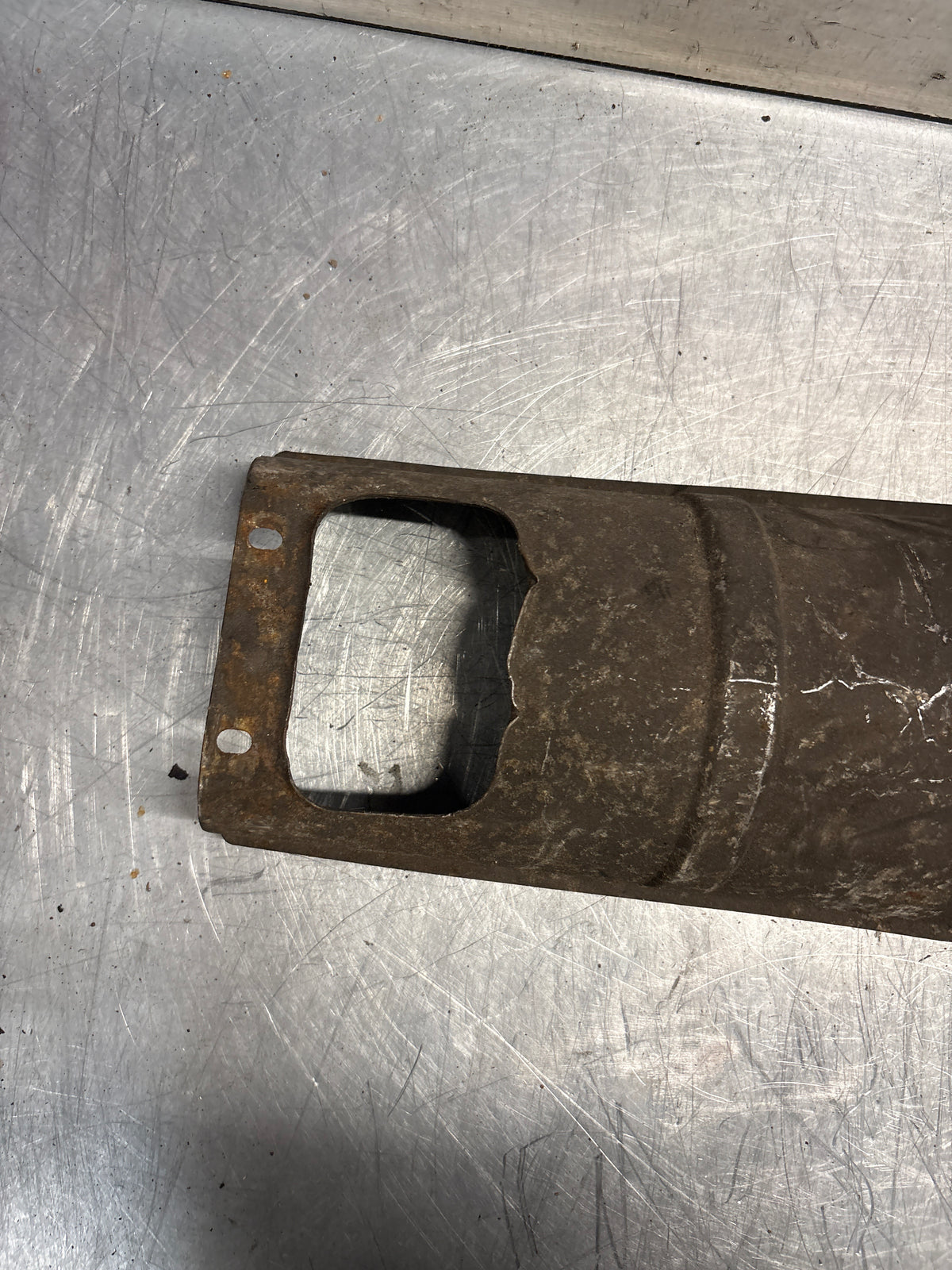 Porsche 928 heat protection plate, 92850449101, used