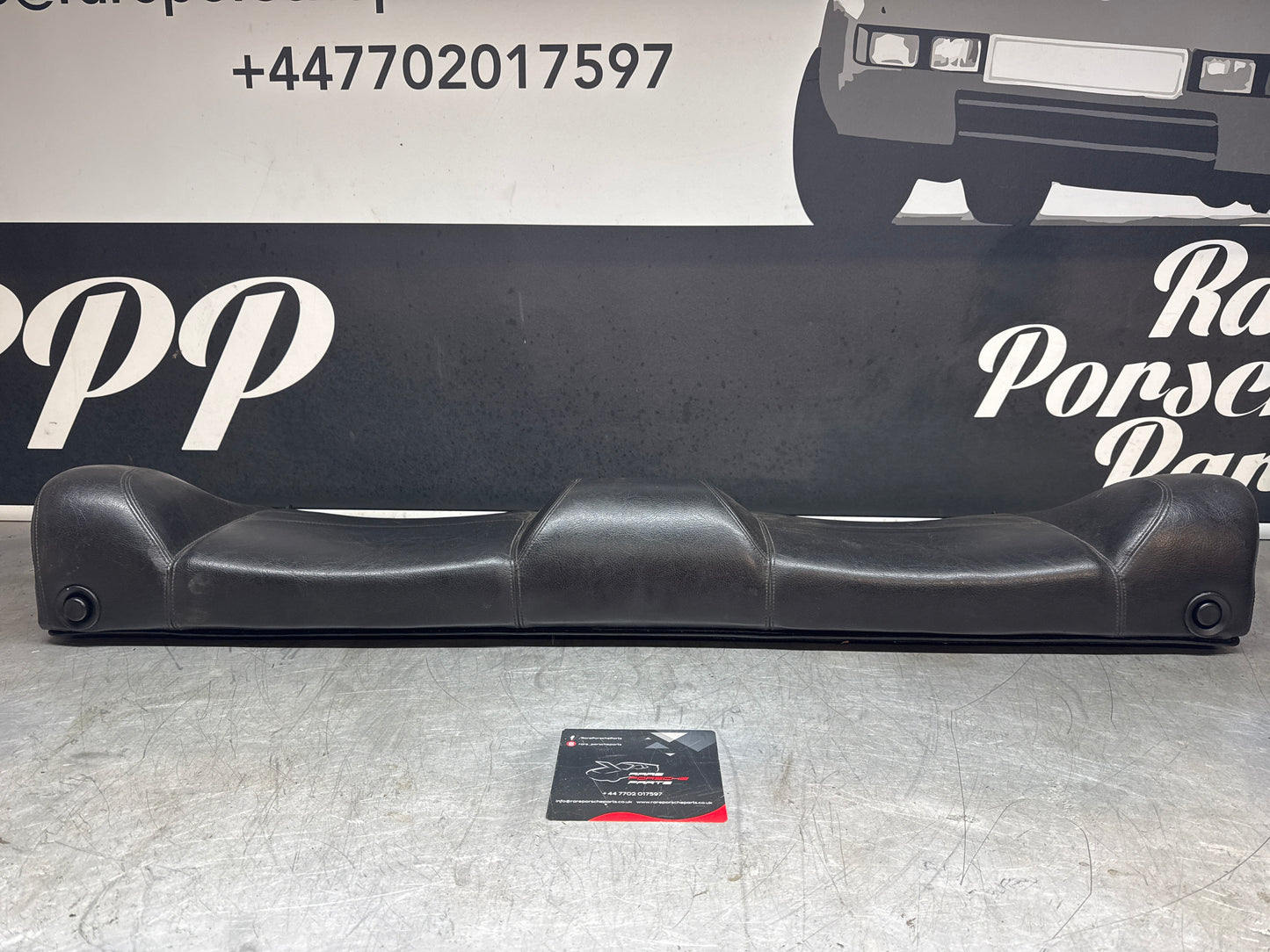 Porsche 924 / 944 Rear seats, Black Leather. Used
