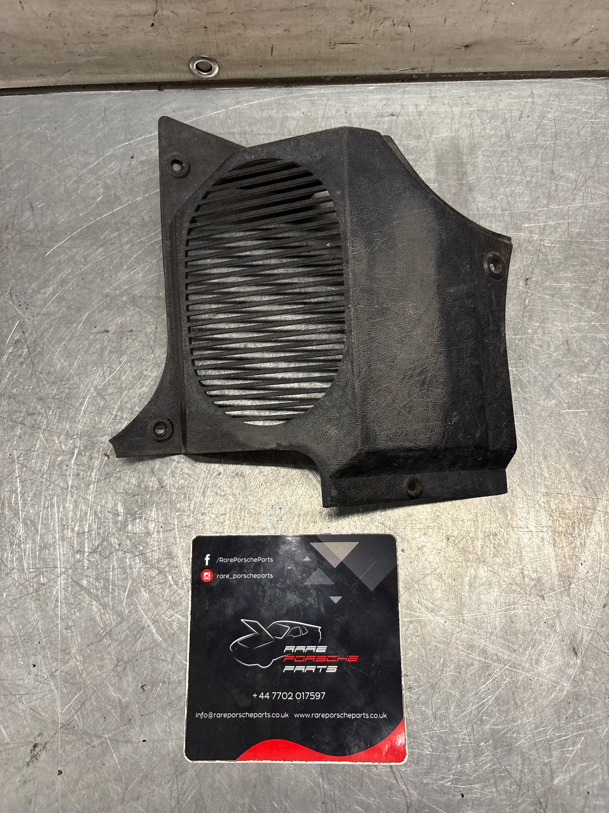 Porsche 914 left speaker cover, for spares or repair 91455150510