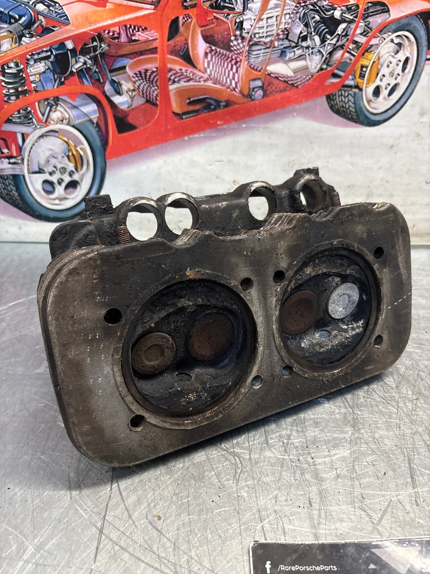 Porsche 914, cylinder head, used 021101371S