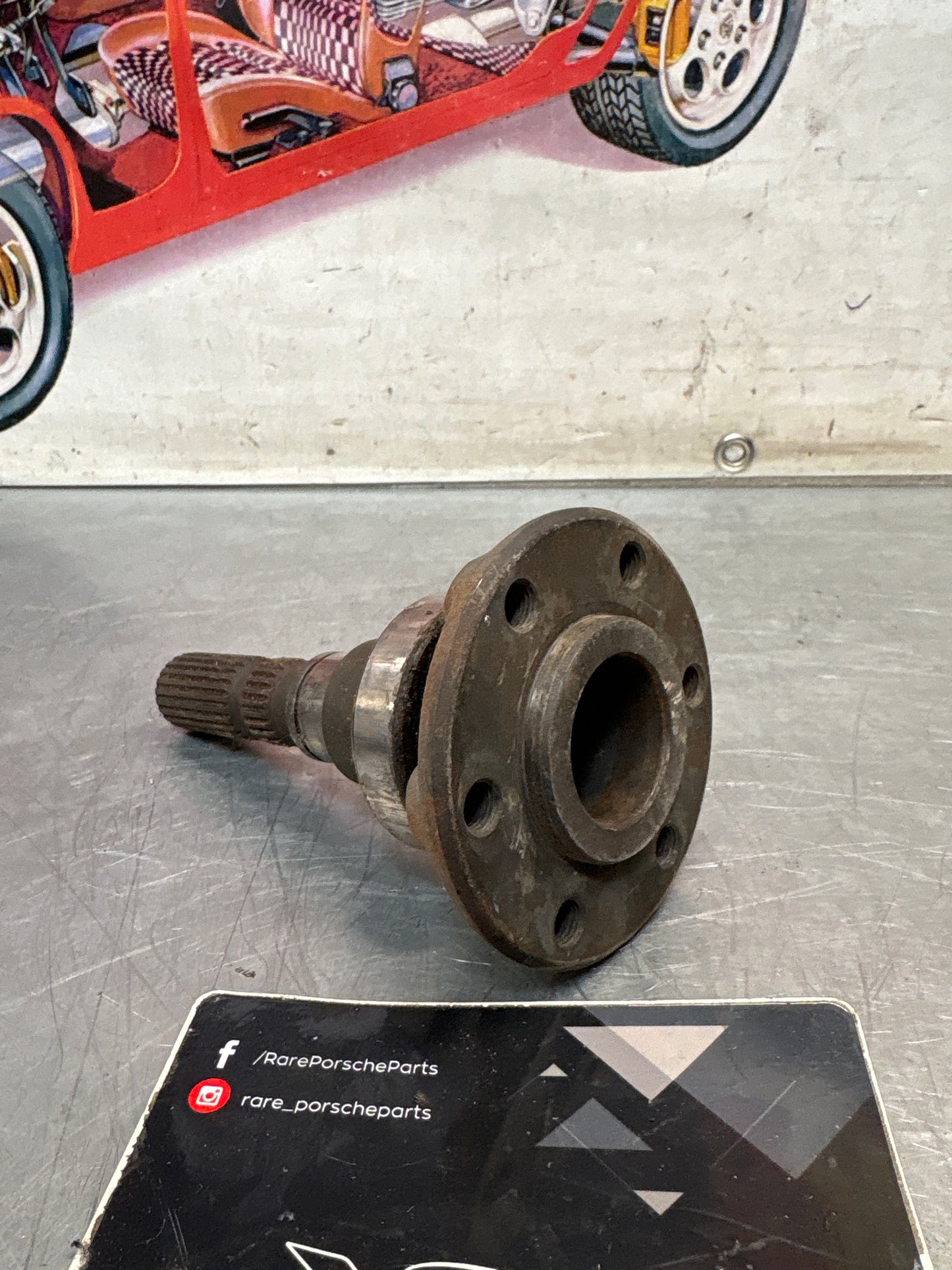 Porsche 928 drive flange, used 92242110104