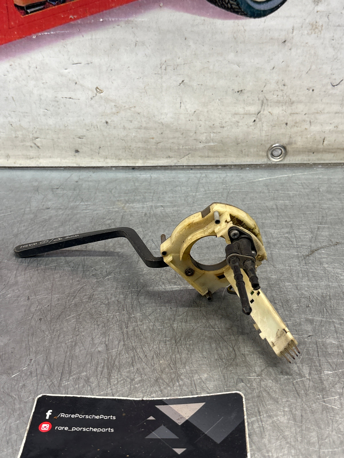 Porsche 914 steering coloumn wiper switch, used 91461391515