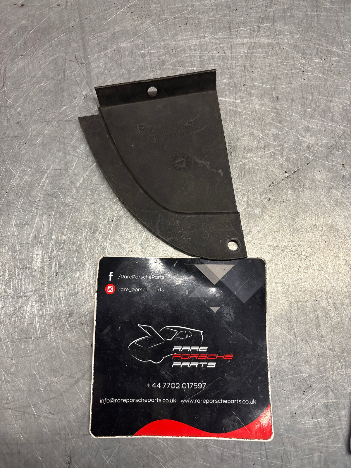 Porsche 911 964 wheel arch trim piece, left side, used 96450421900