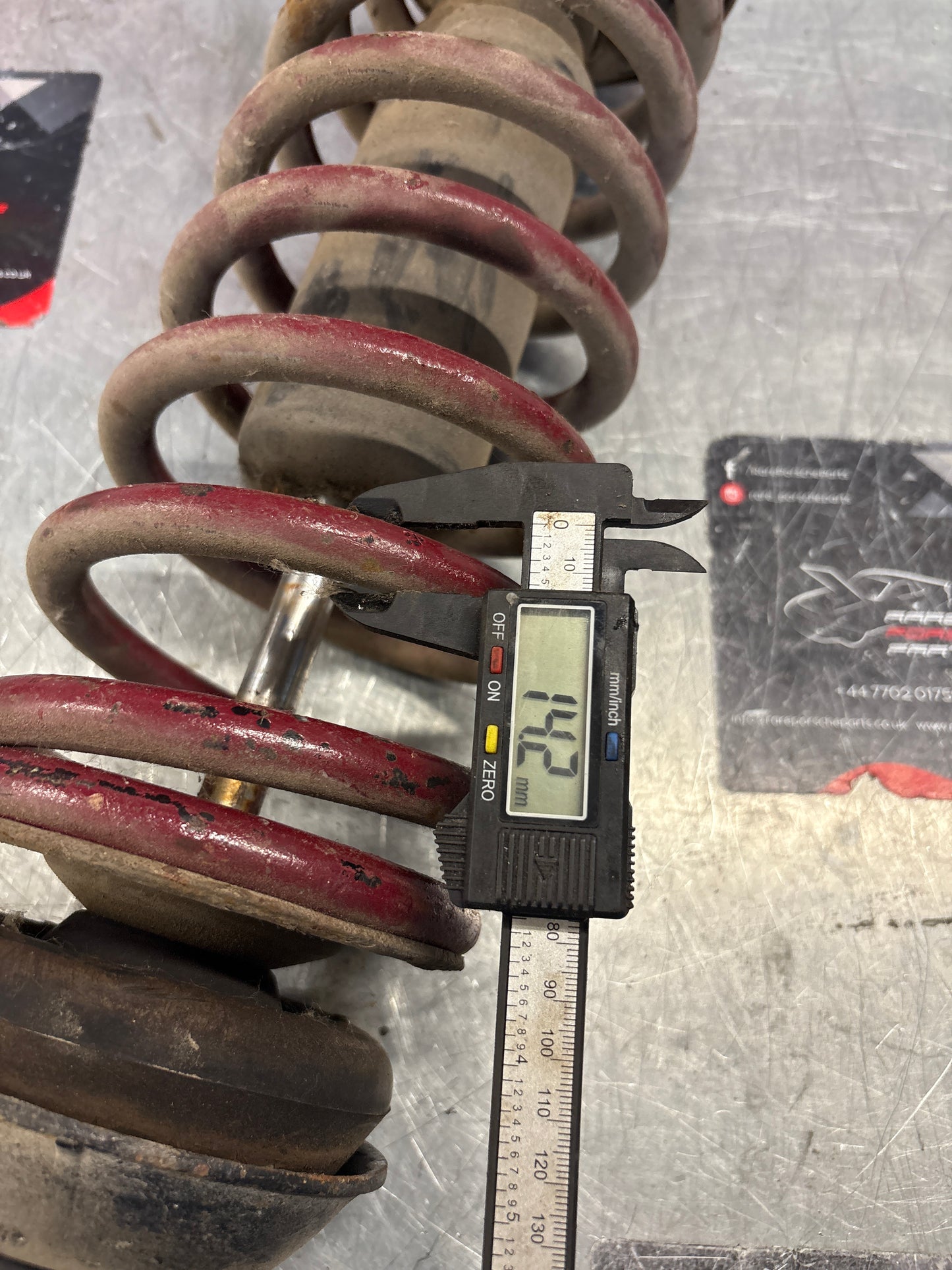 Porsche 928 rear shock absorber, used 92833305108