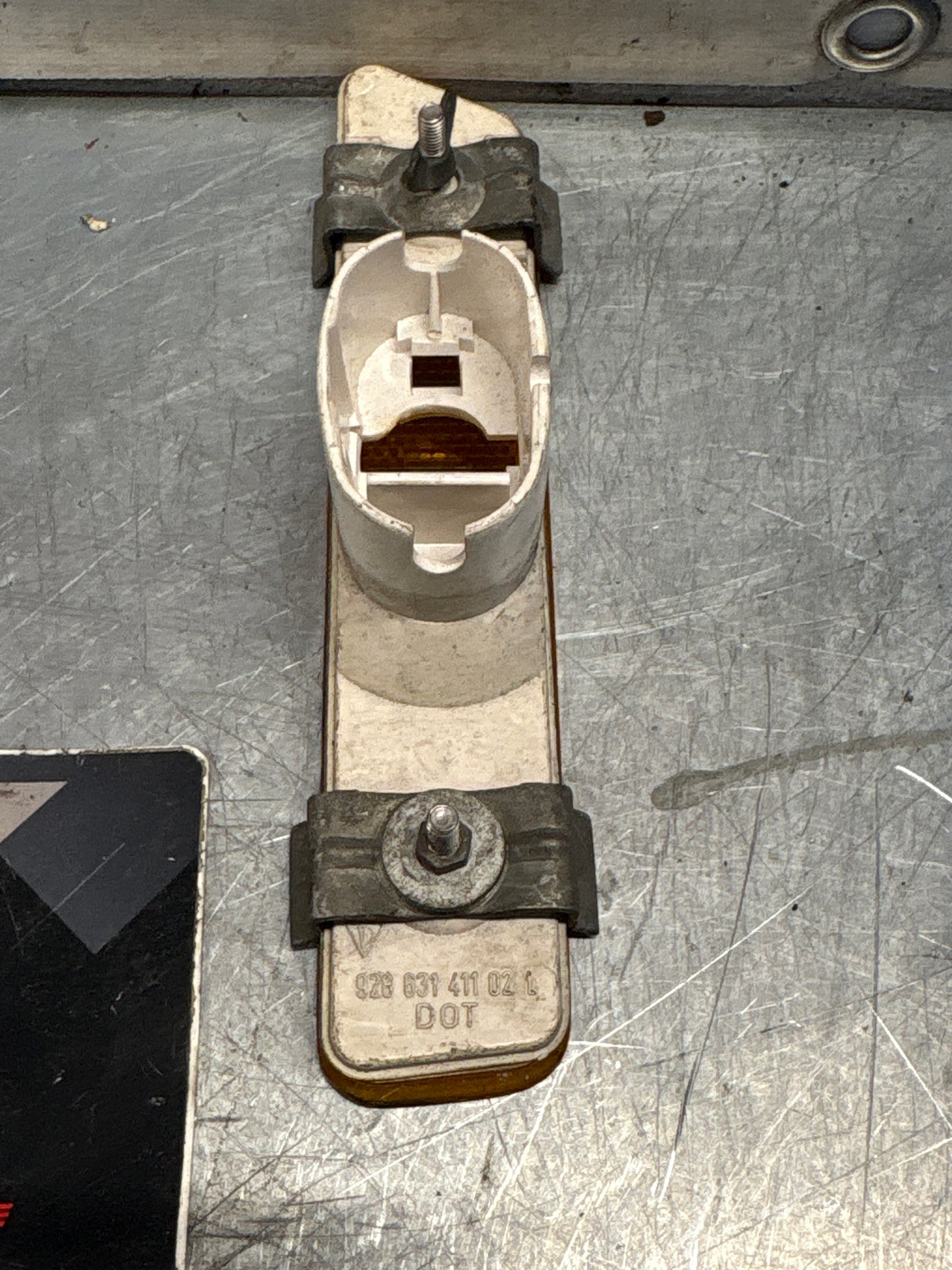 Porsche 928 Front left sidemarker, used 92863141102