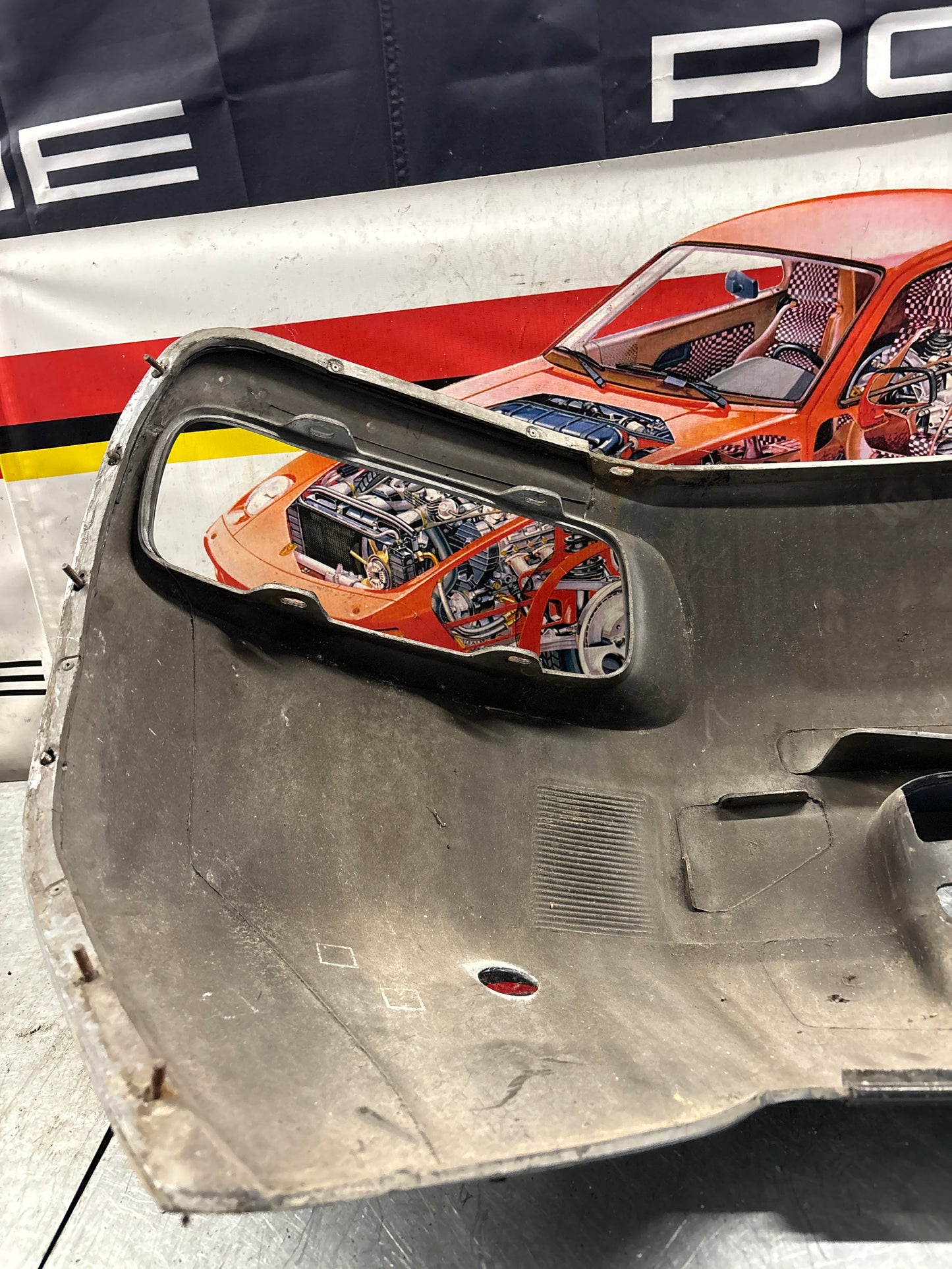 Porsche 928S rear bumper, used 928505023