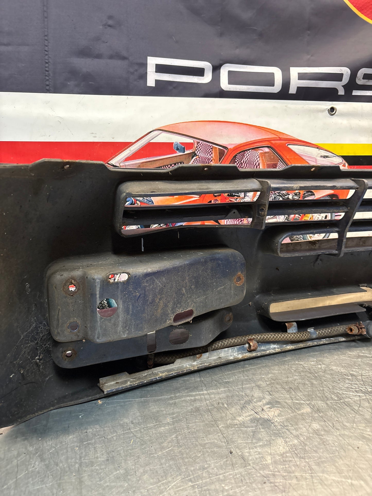 Porsche 944 S2 / Late turbo front bumper, used condition 95150537100
