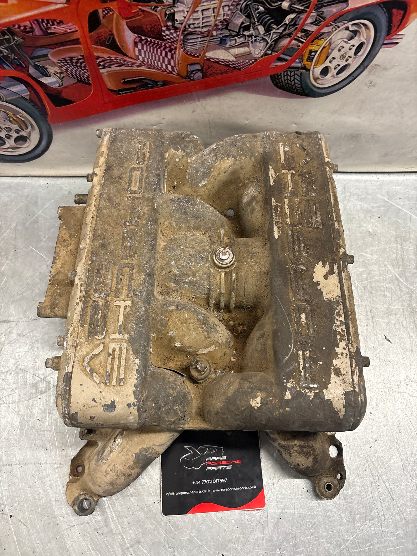 Porsche 928 S4 Intake manifold, used 9281105462R