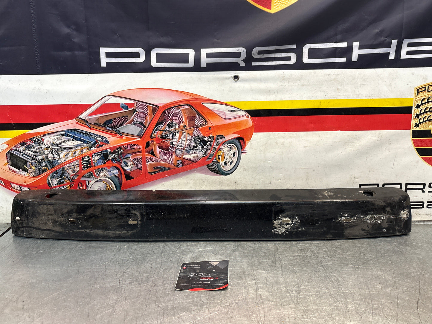 Porsche 944 Rear USA bumper, used 94450530100