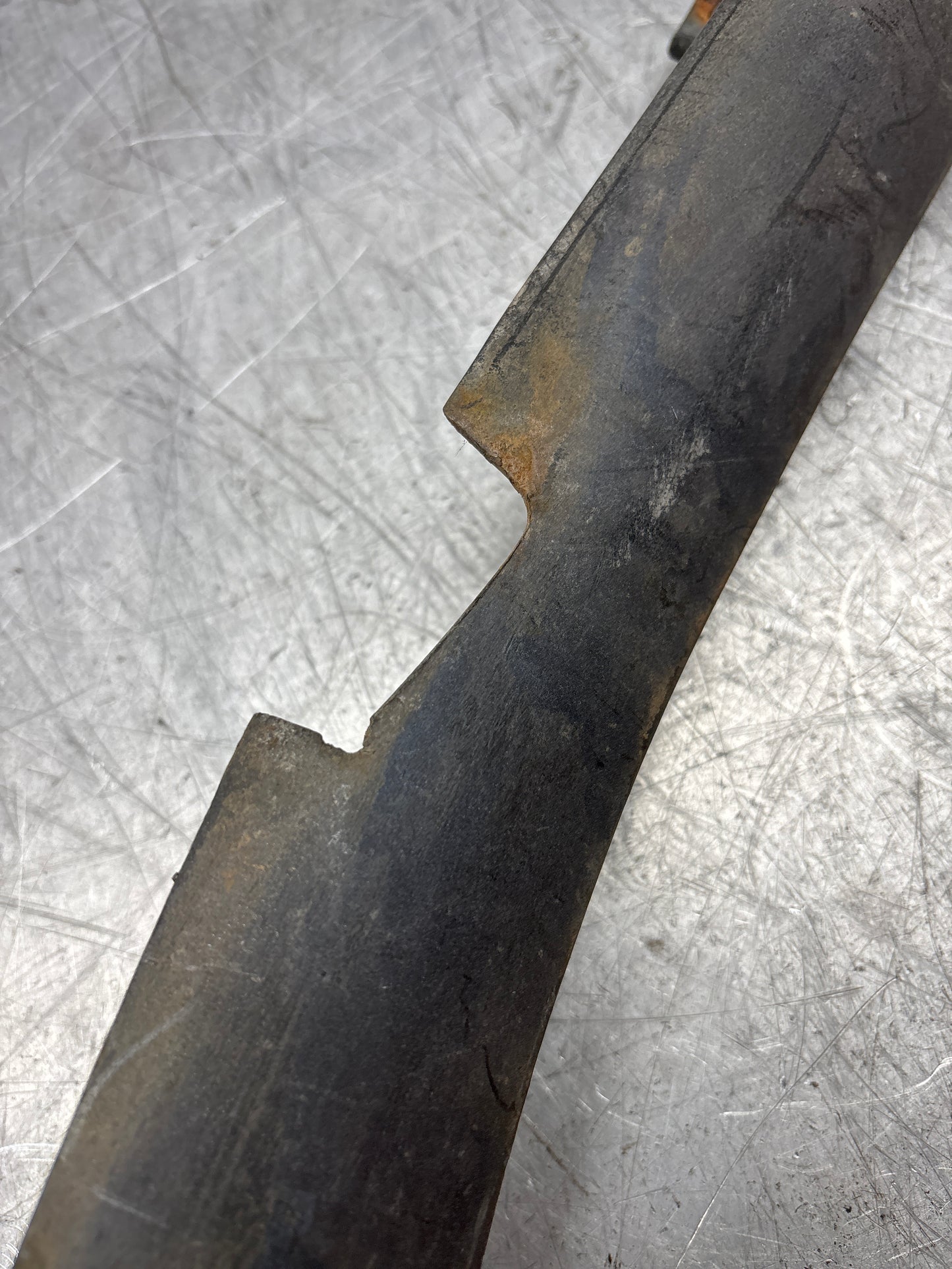 Porsche 944 lower door sill trim molding left side, used 95155919500