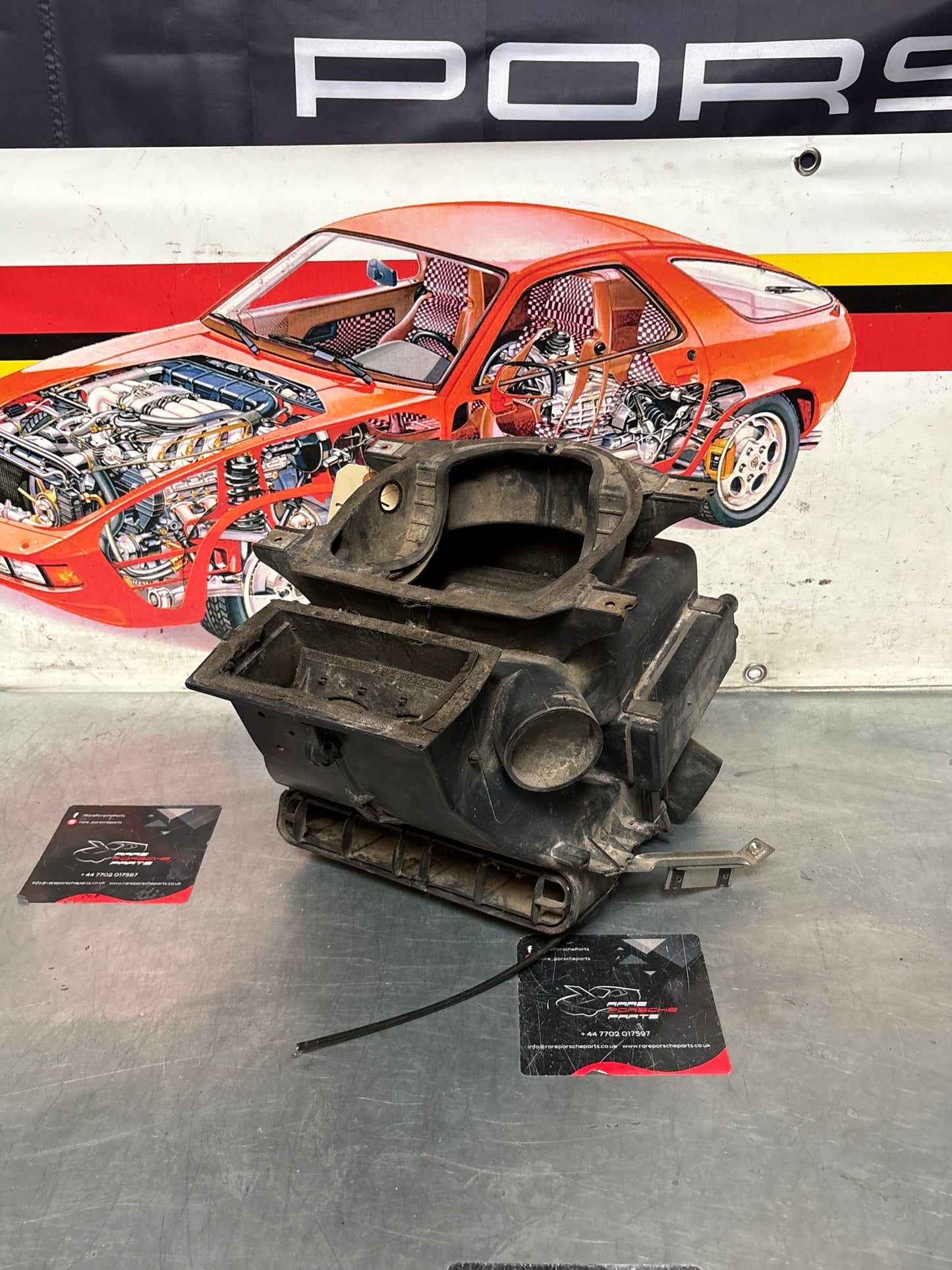 Porsche 924 80-85 944 82-85.5 heater blower fan assembly, complete 321819095 321819087 used