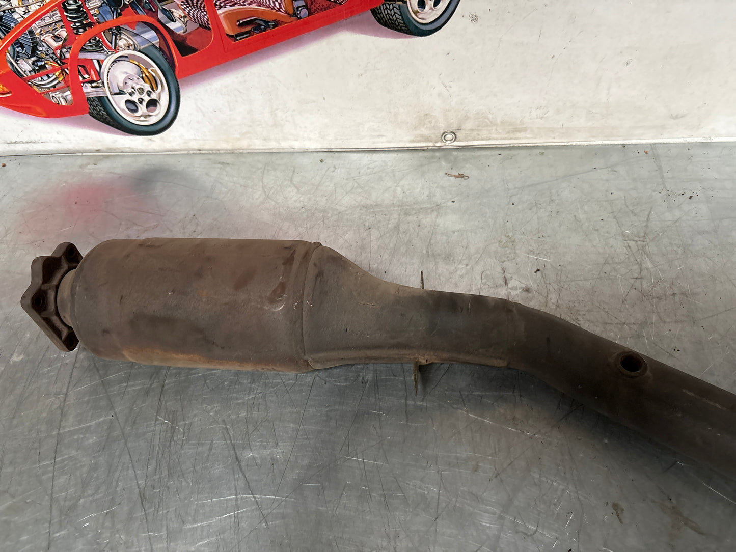 Porsche 968 Catalytic converter, used 94411108112