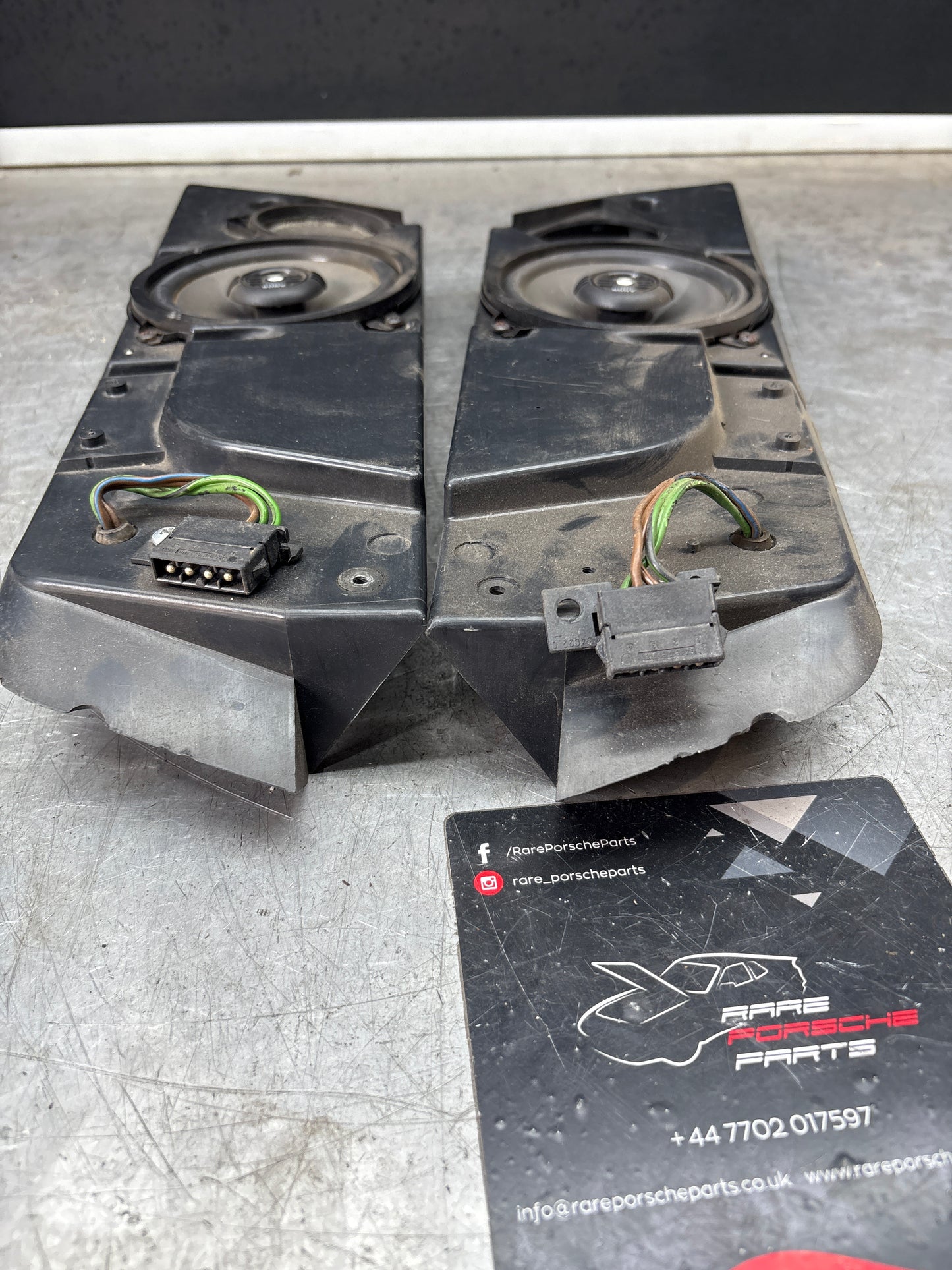Porsche 944 speaker board, used 94455514400 / 94464543700