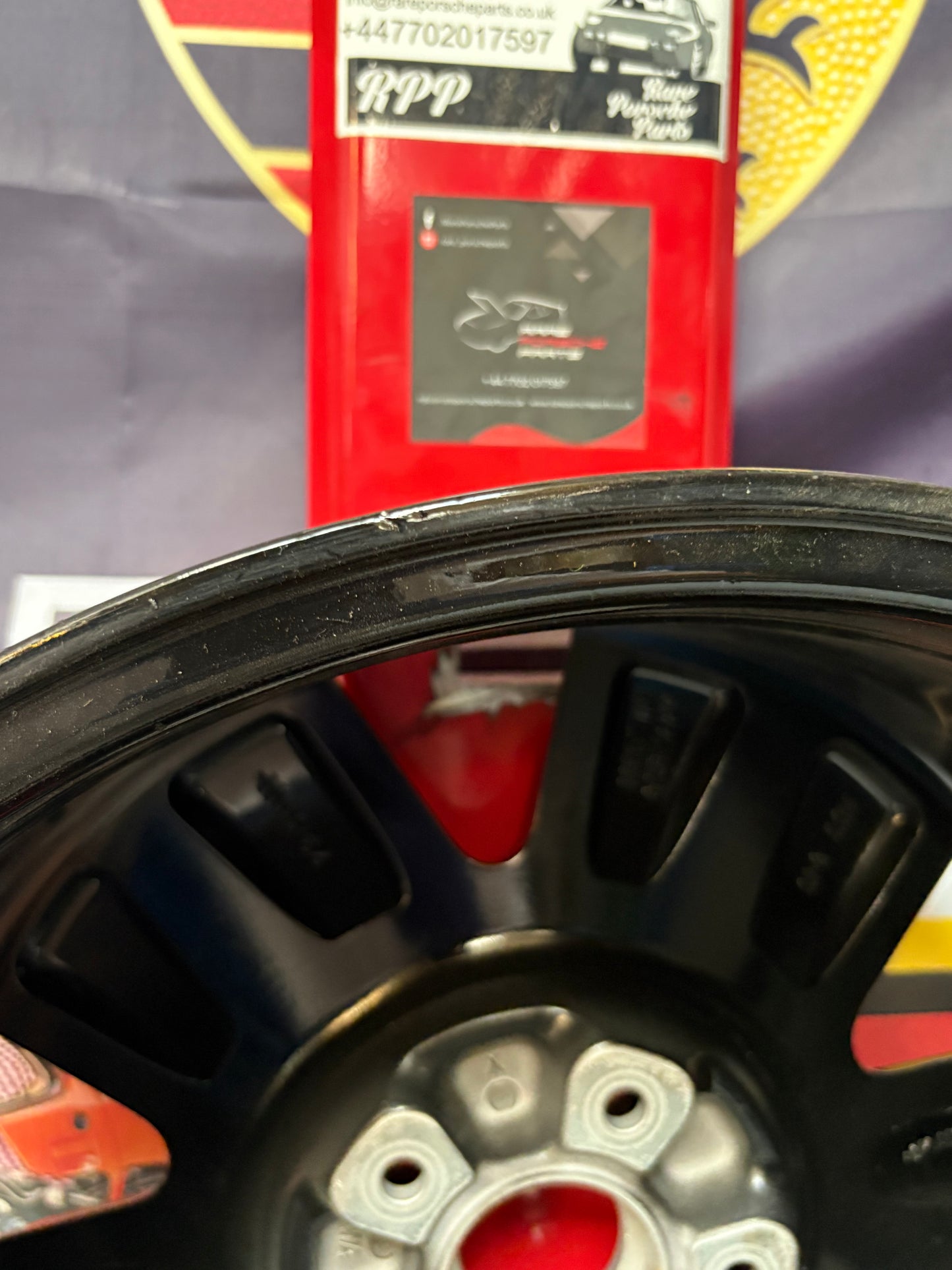 Porsche Taycan 8,0Jx19” ET50 alloy wheel, 9J1601025BL, very nice condition, used