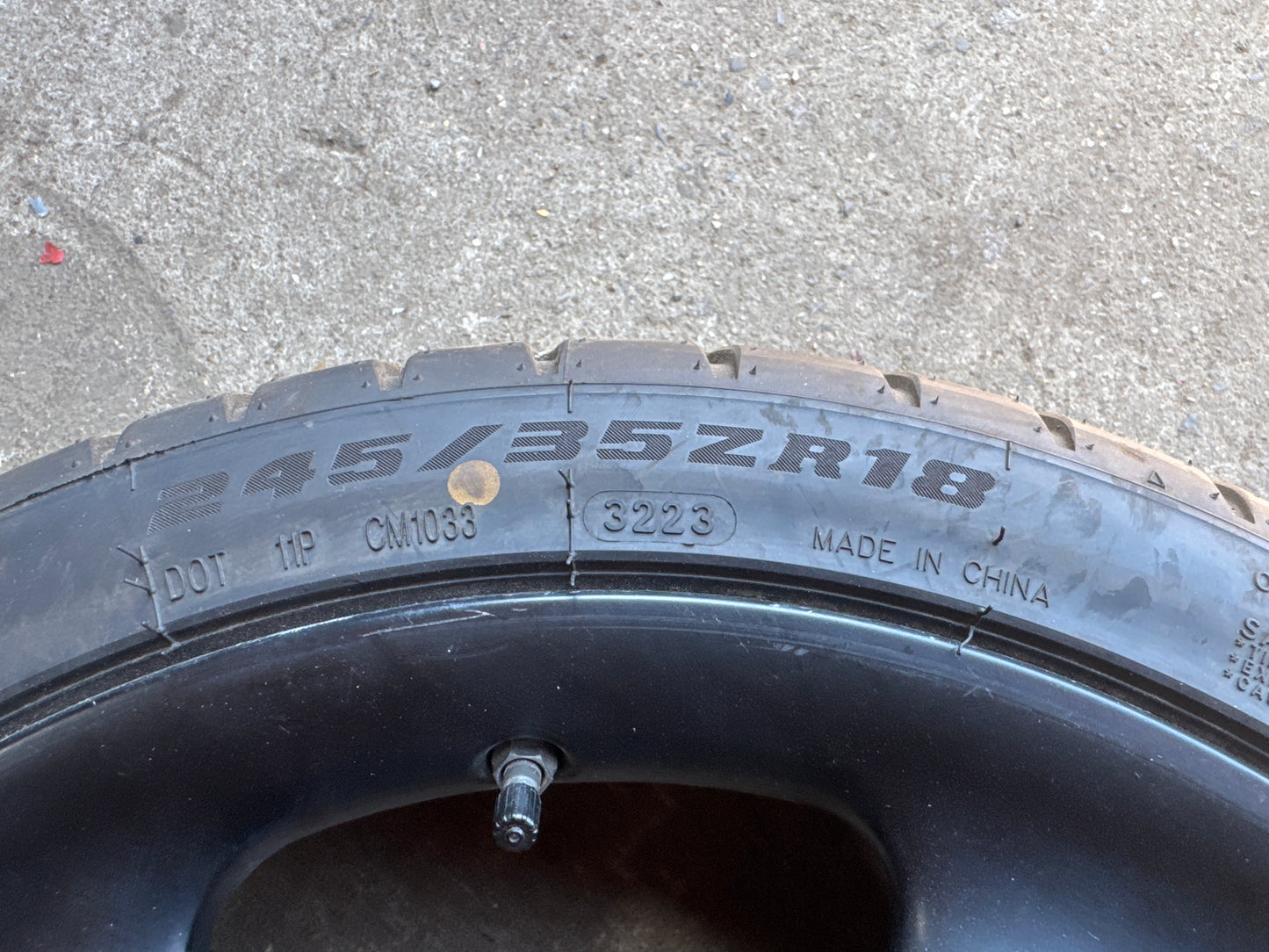Set of Porsche Turbo Twist Style wheels 5x130 Good unused Tyres