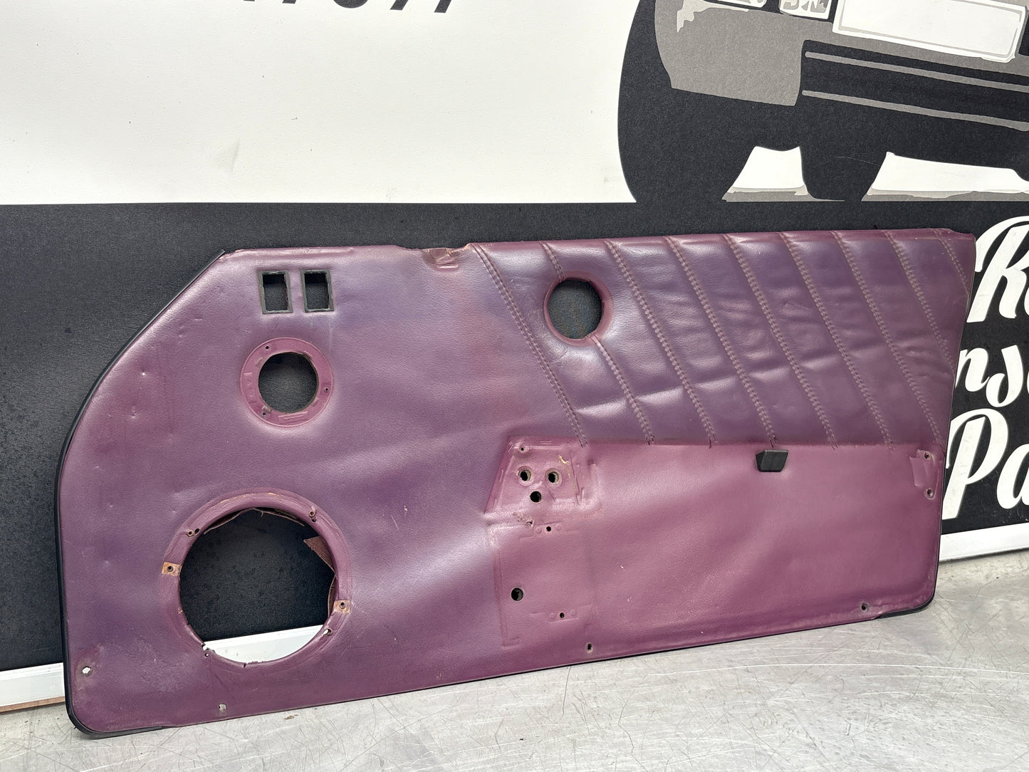 Porsche 911 964 right side door card, used