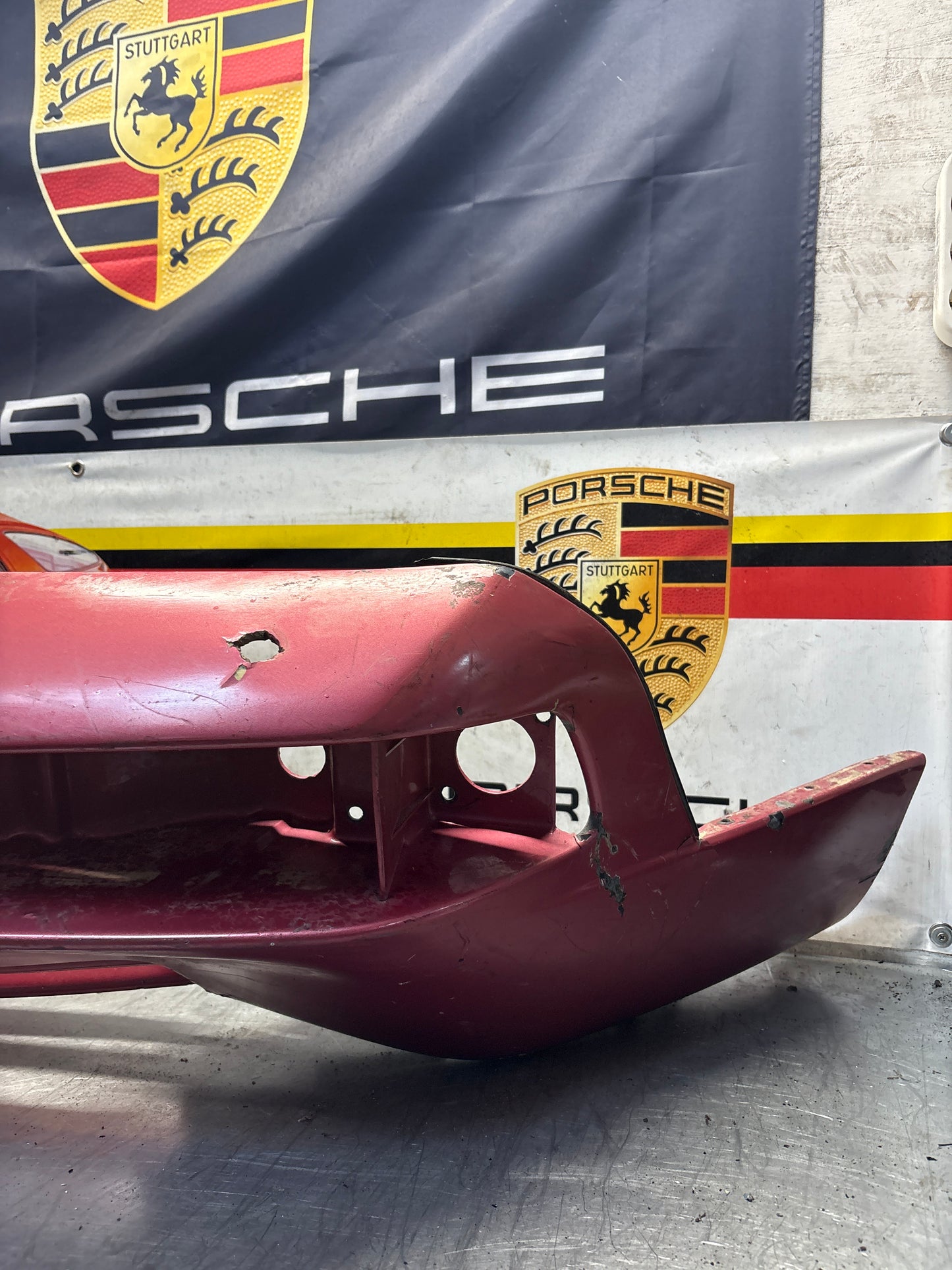 Porsche 928 S4/GTS front bumper, used 92850511320