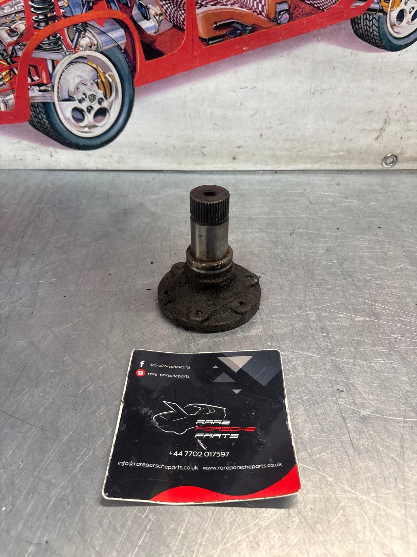 Porsche 924 Turbo inner stub axle flange, used 477332209AA