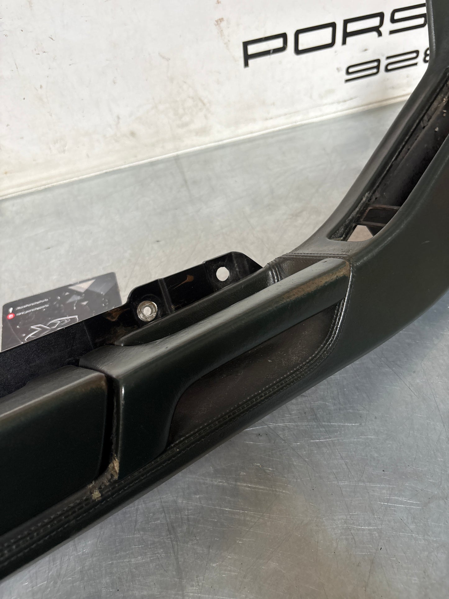 Porsche 928 Green door armrest, left, off side, 92855510103, used