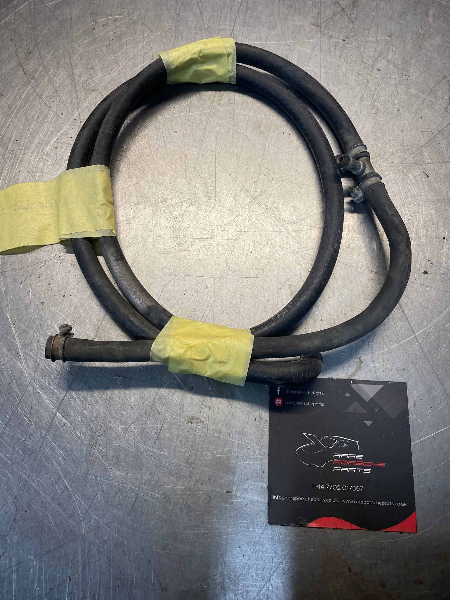 Porsche 928 water cooling flexible hose, used 92810627700