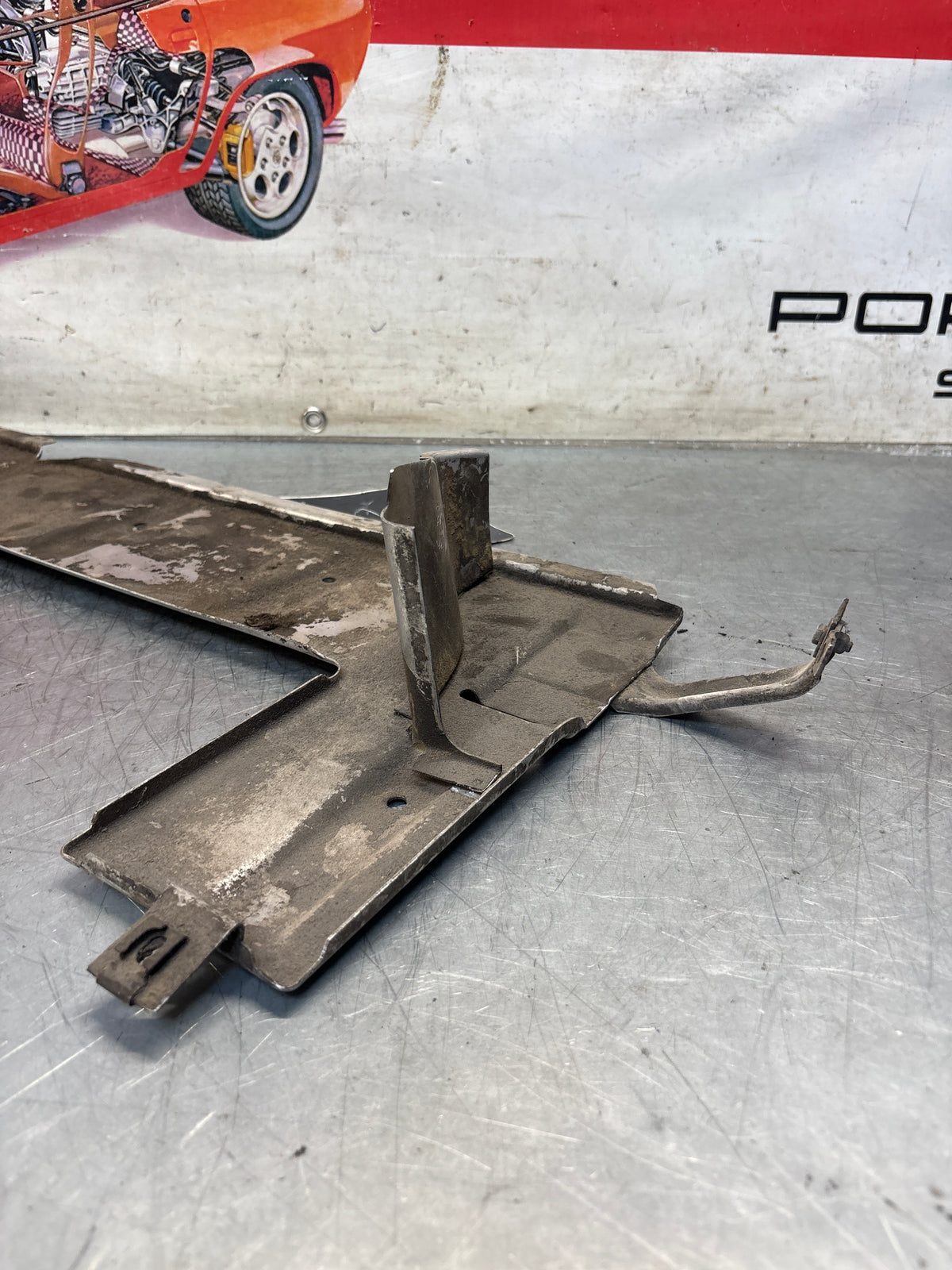 Porsche 944 S2, Turbo 968 undertray, protective plate, used 95150406900