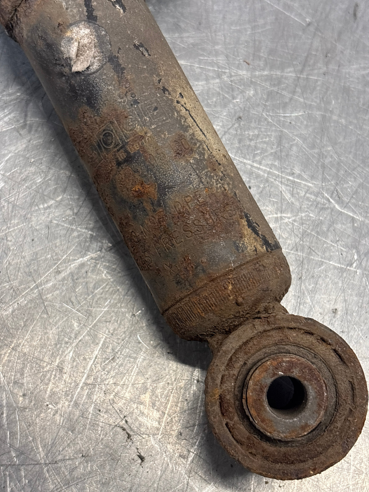 Porsche 911 993 rear shock absorber, used 99333305100