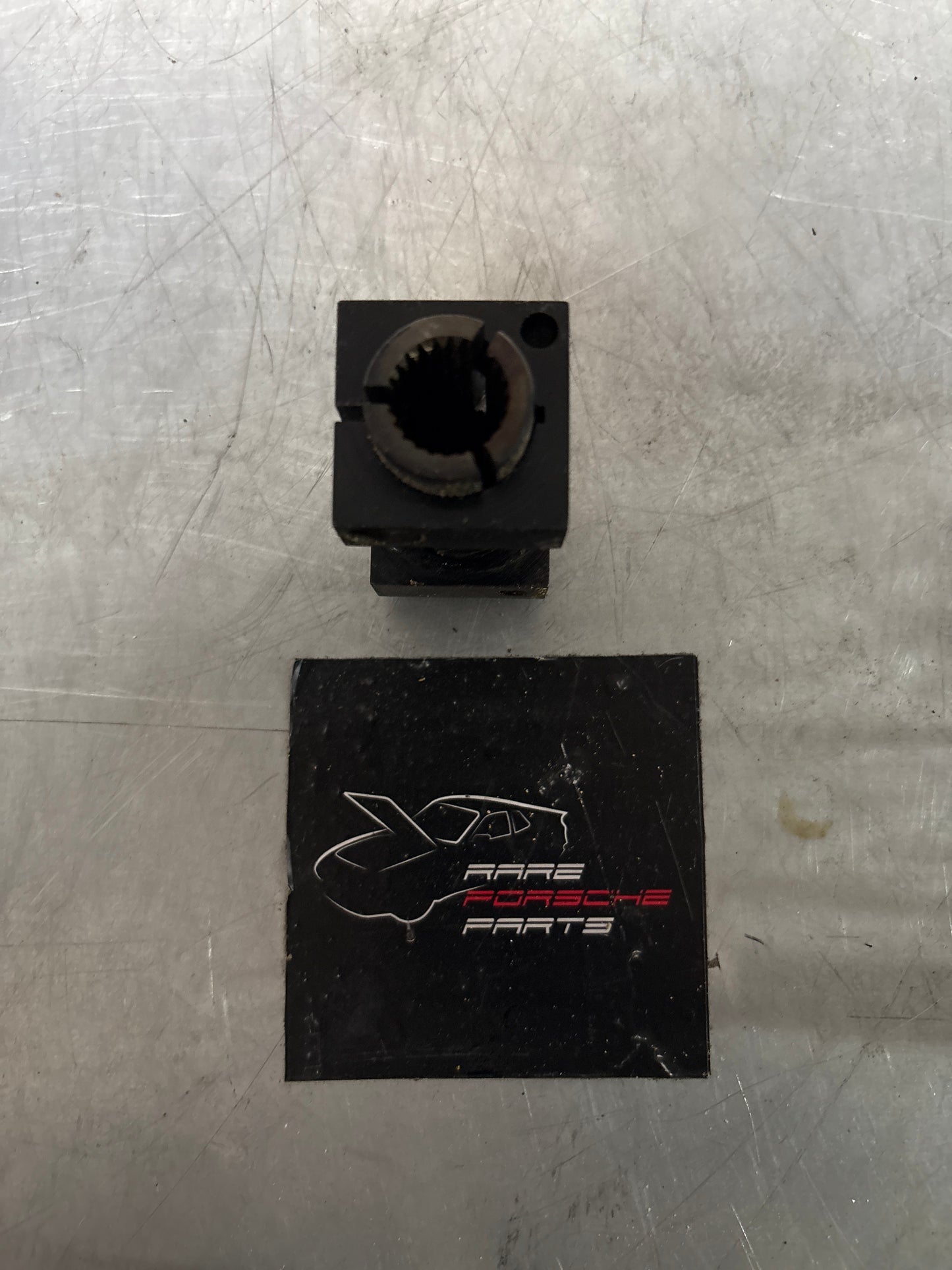 Porsche 924 transmission central tube clamping sleeve, used