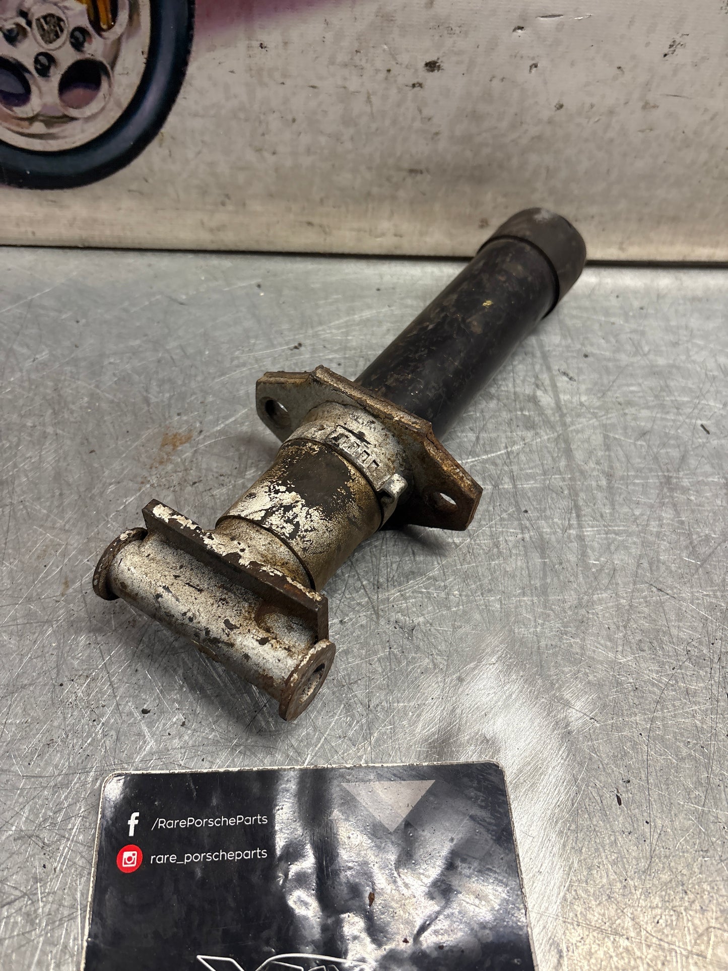 Porsche 928 bumper impact absorber, used 92850501503