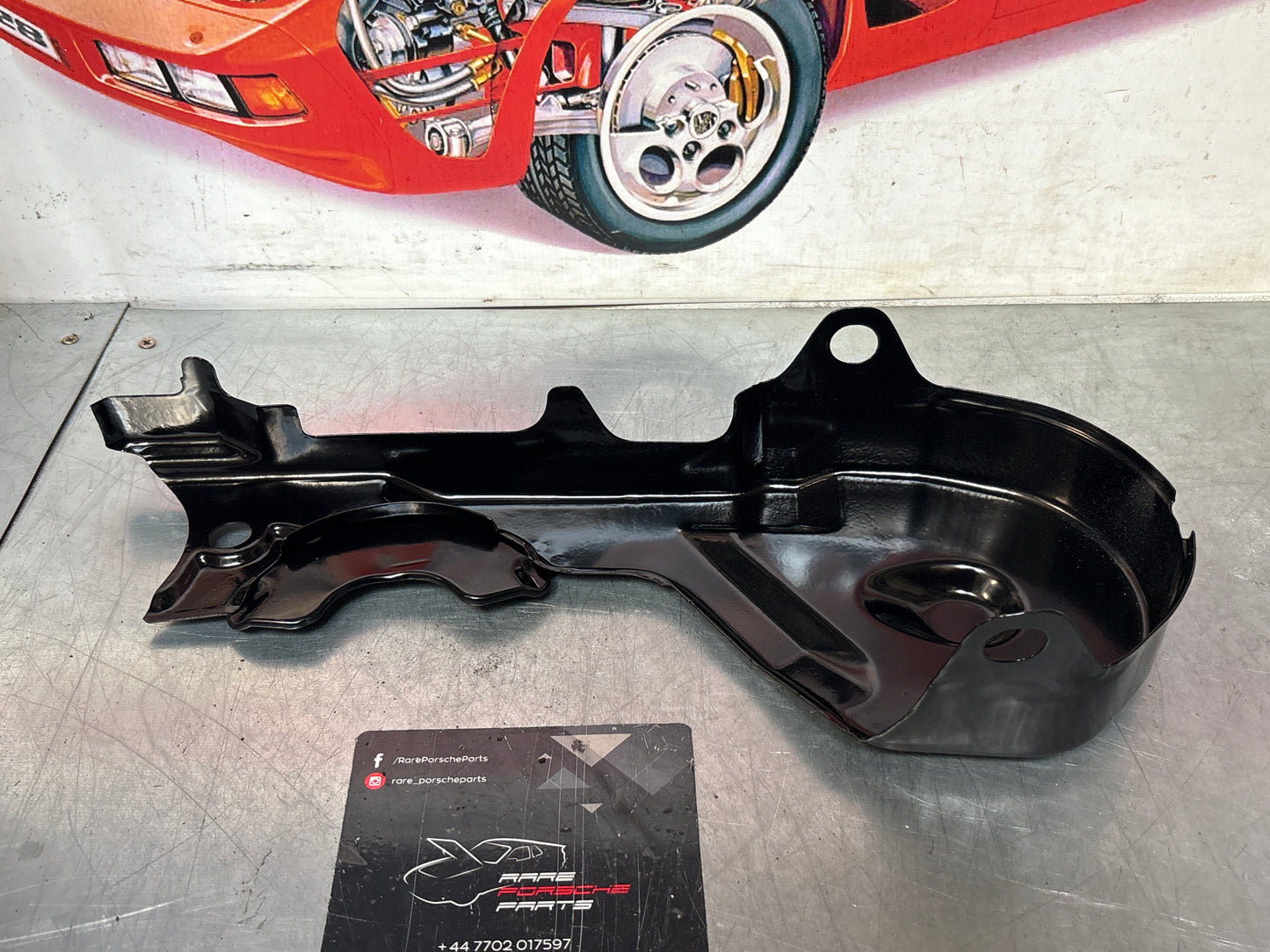 Porsche 924 Turbo/GT timingbelt Cover 9311050510, refurbished