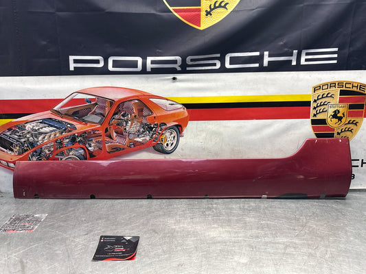Porsche 928 S4 left sill cover, used 92855908502
