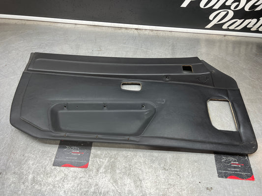Porsche 924/944 early Porsche black door card used good condition left side, Rhd, 478867011