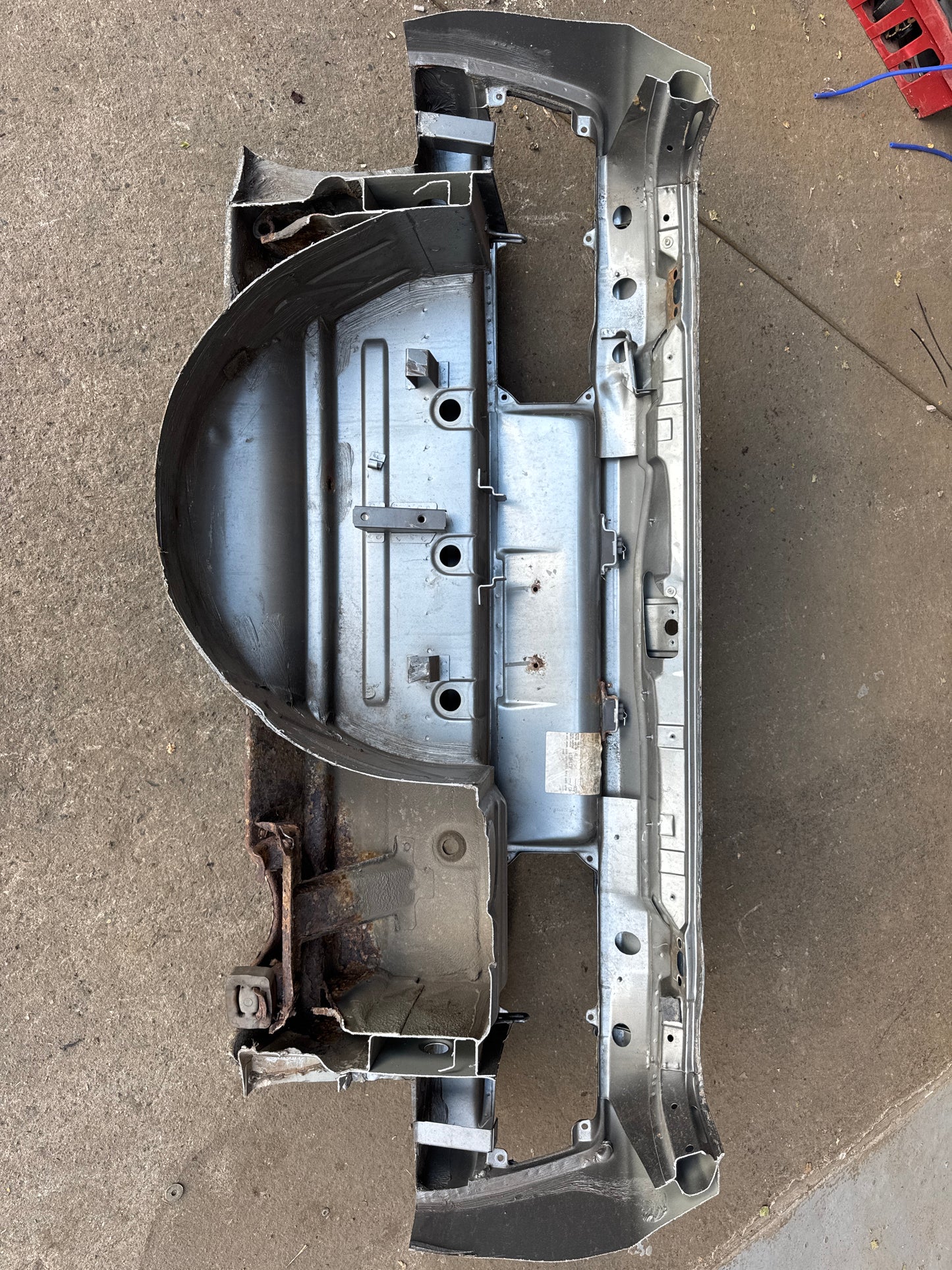 Porsche 944 S2 rear end cut, 94450303701, used