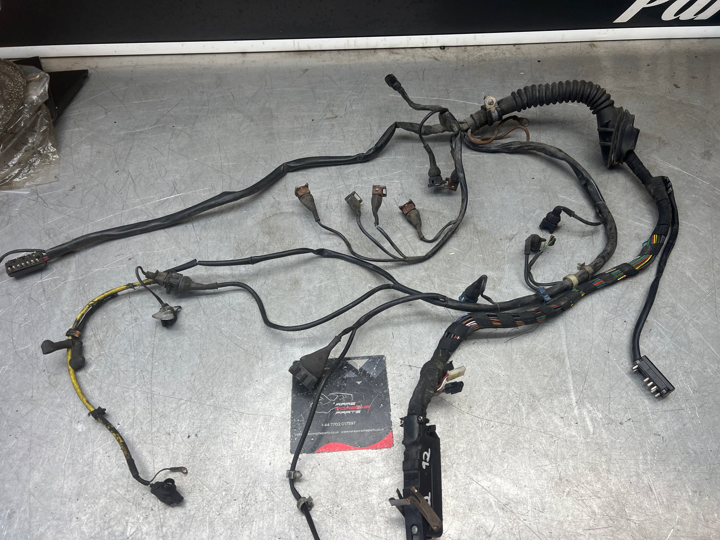 Porsche 944 S2 3.0 16V 1992 engine loom ECU wiring loom, used, 9446070406