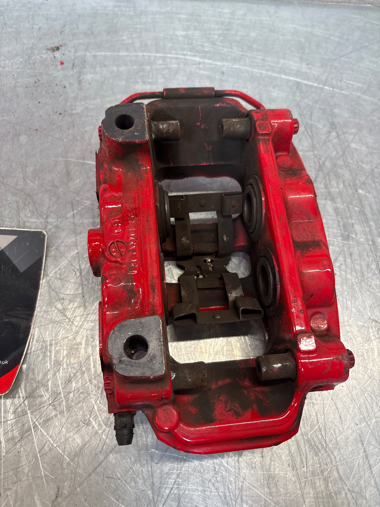 Porsche 911 997 Carrera / 981 Cayman S front right brake caliper, used 997351421/422