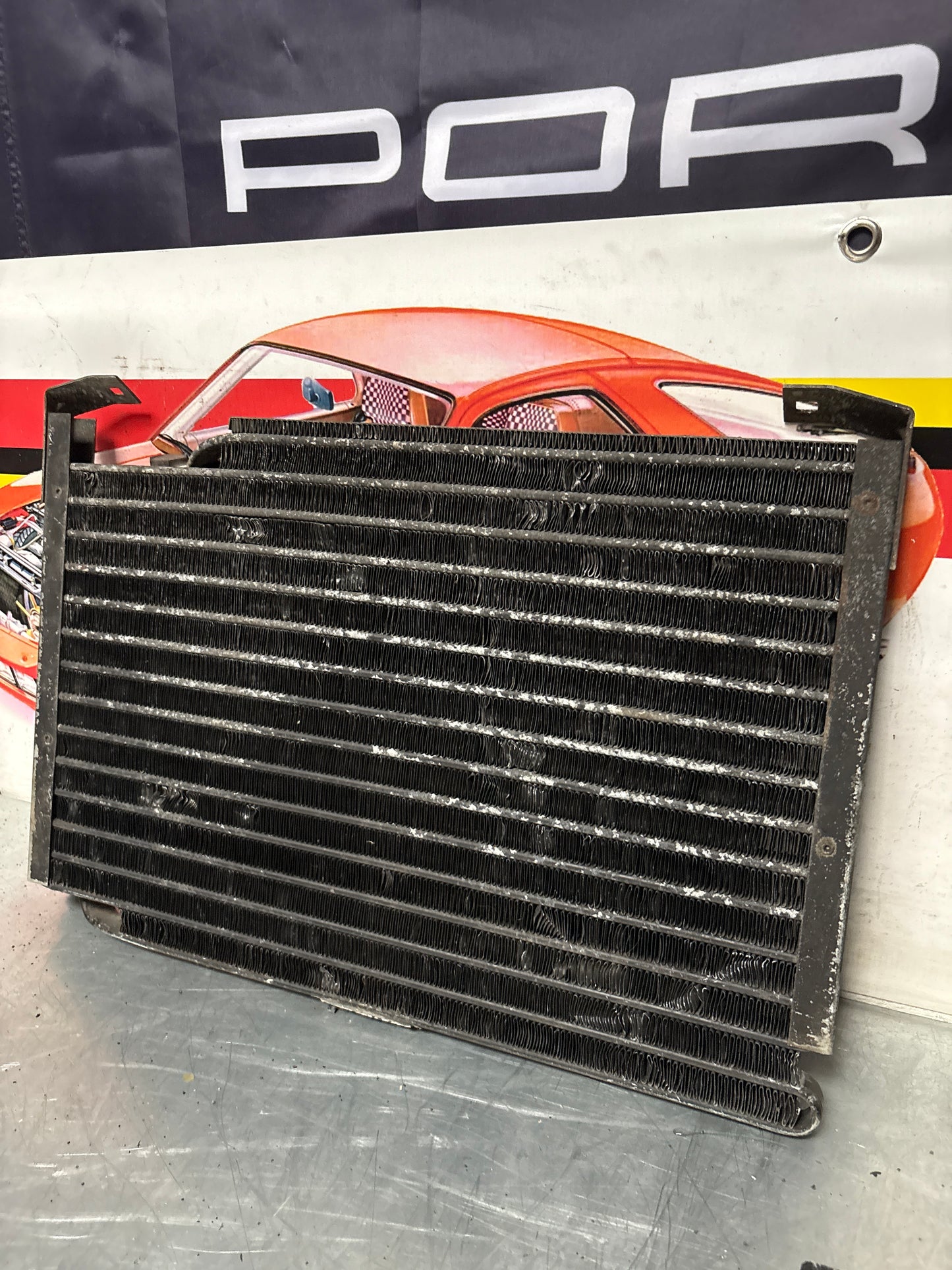 Porsche 928 AC Condenser, used 92857314303