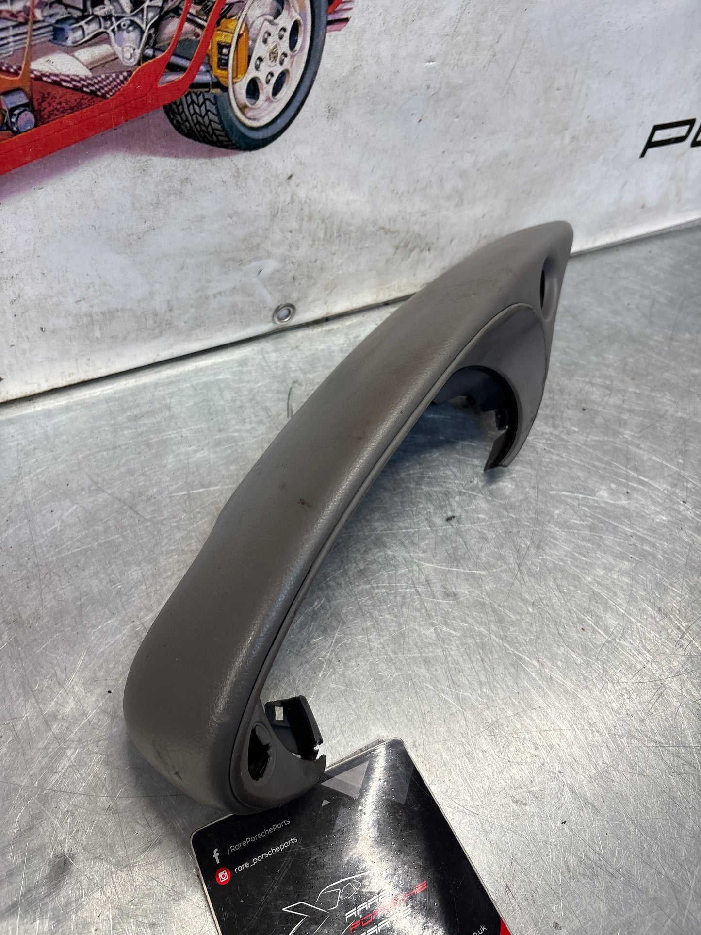 Porsche 911 996 dasboard cluster trim, used, grey 99655205902