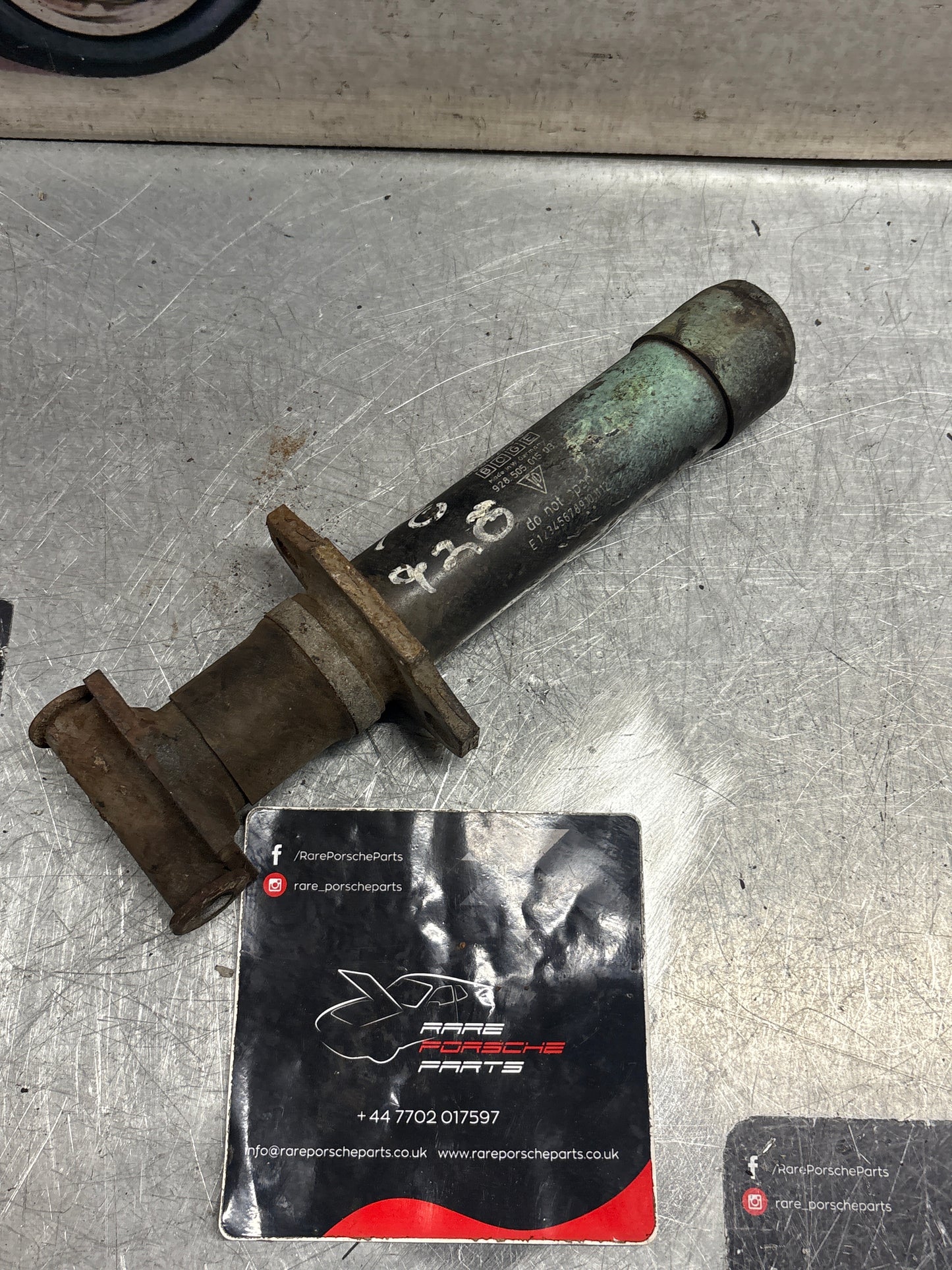 Porsche 928 bumper impact absorber, used 92850501503