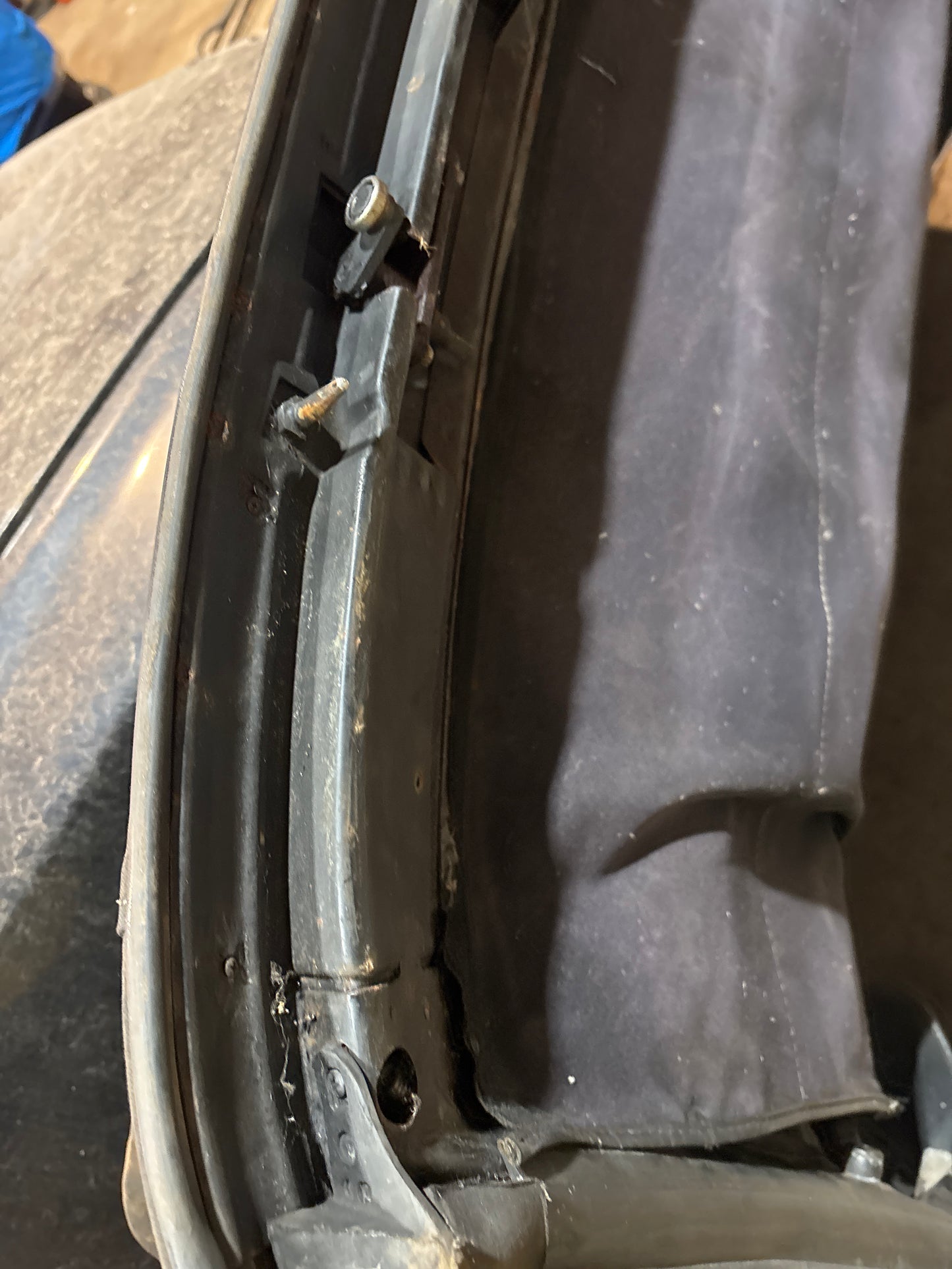 Porsche 944 convertible, cabrio soft top, spares or repair