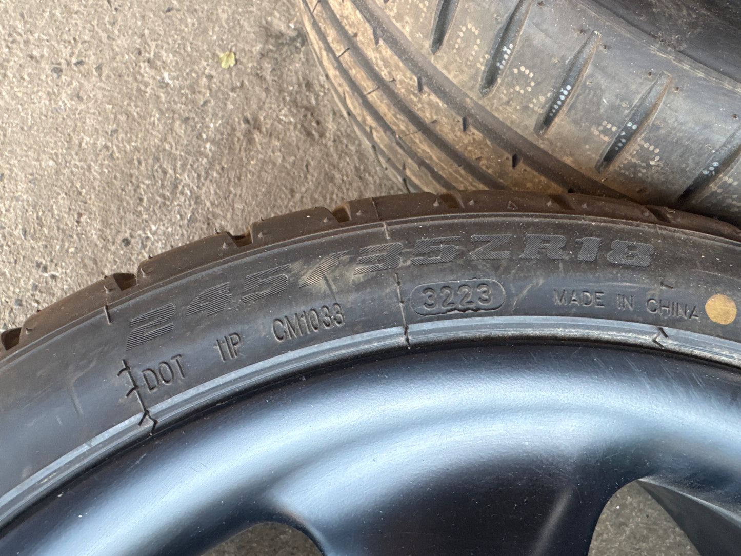 Set of Porsche Turbo Twist Style wheels 5x130 Good unused Tyres