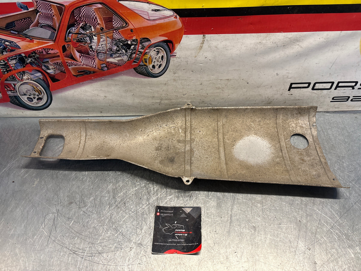 Porsche 928 heat protection plate, 92850449101, used