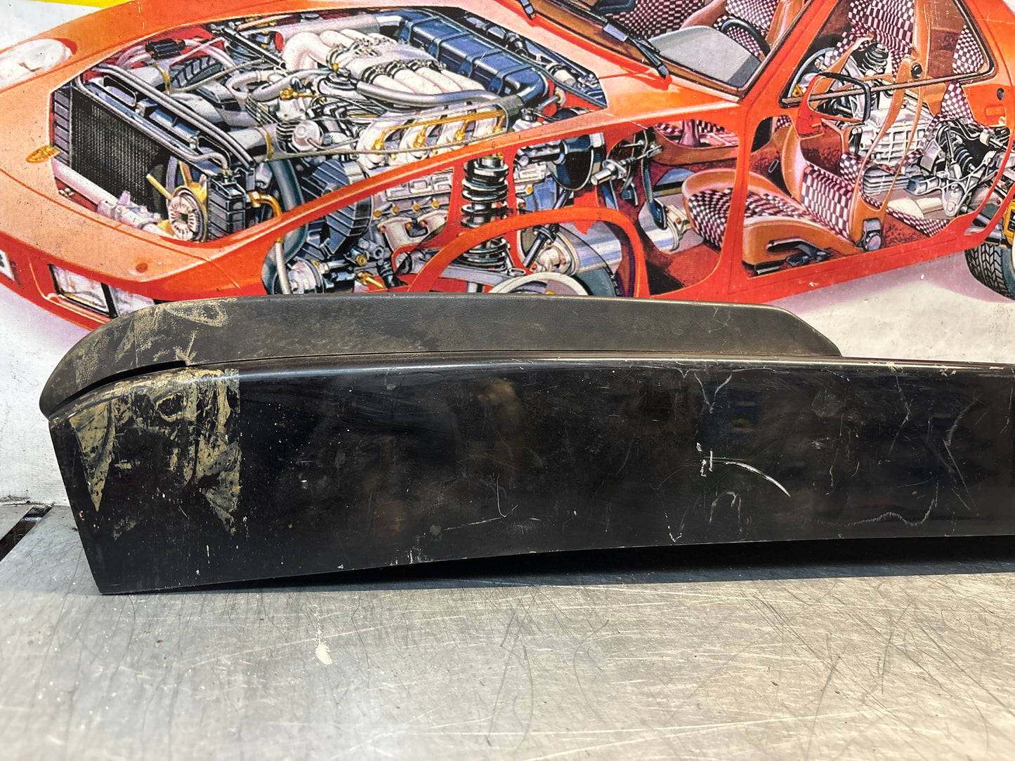 Porsche 944 Rear USA bumper, used 94450530100