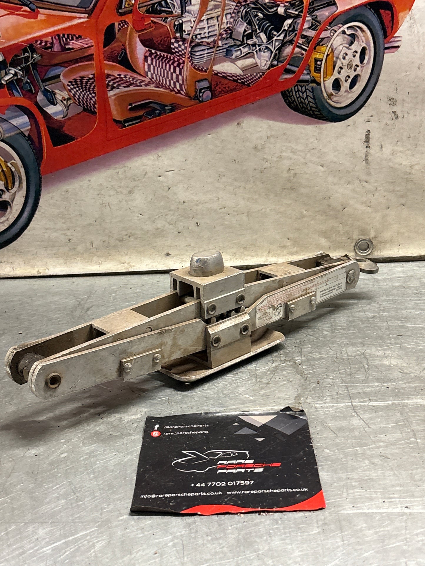 Porsche 944 / 944 Turbo spare tire jack lift, used