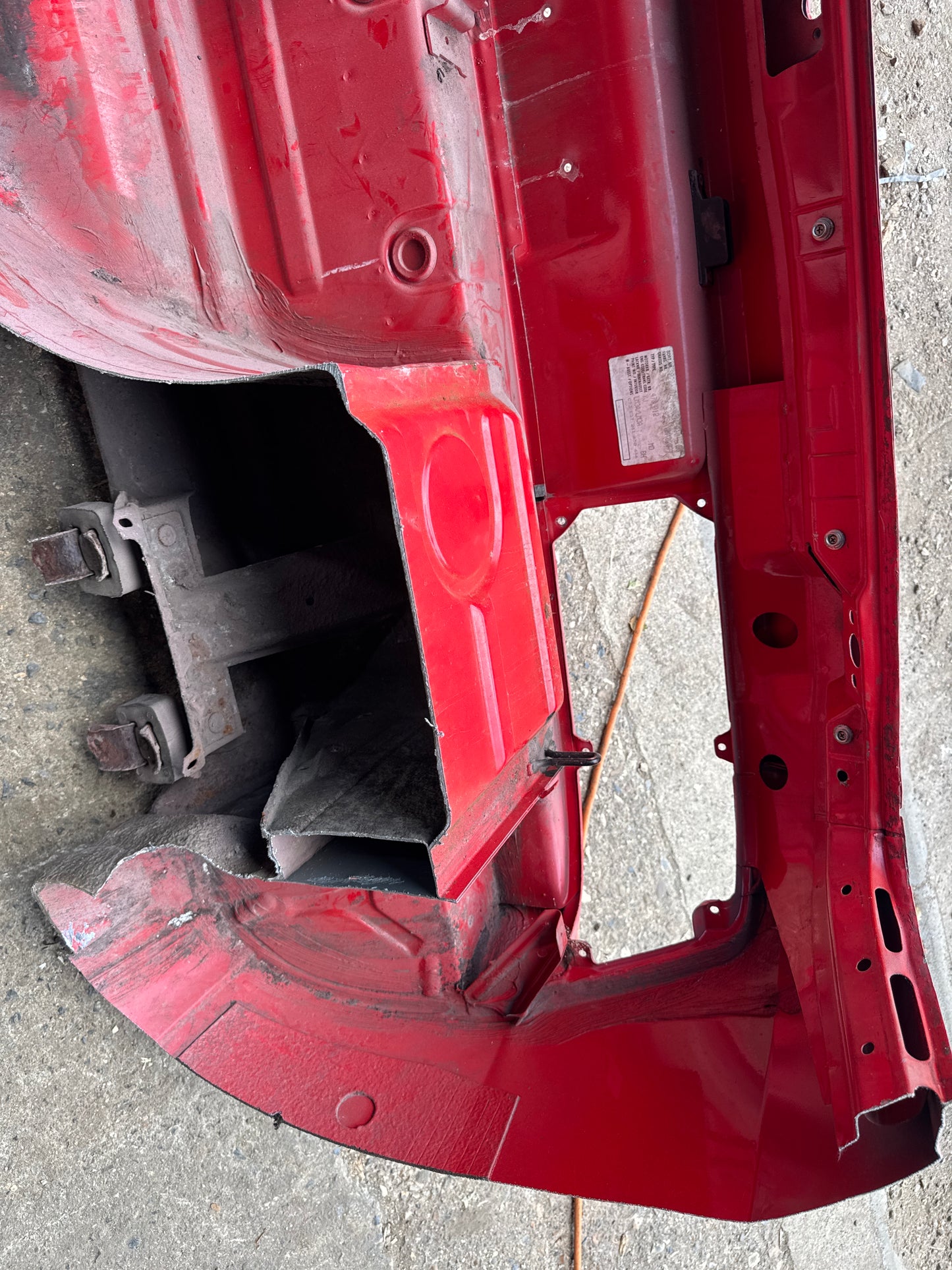 Porsche 924 rear end cut 94450303701, used
